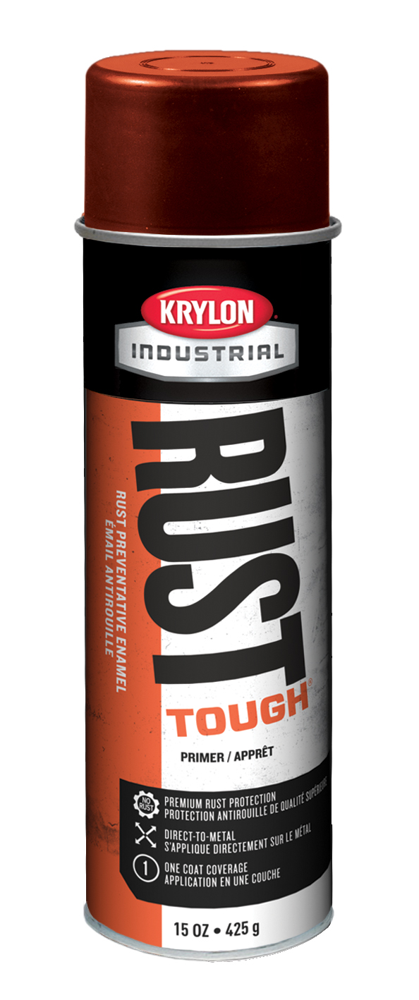 Krylon&reg; K02116 Spray Paint, 16 oz Container, Liquid Form, Safety Red, 15 to 20 sq-ft Coverage