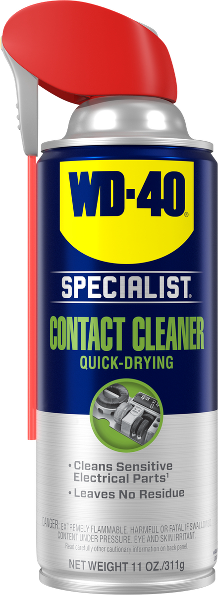 WD-40 300554 Contact Cleaner Electrical Contact Cleaner, 11 oz Can, Liquid Form