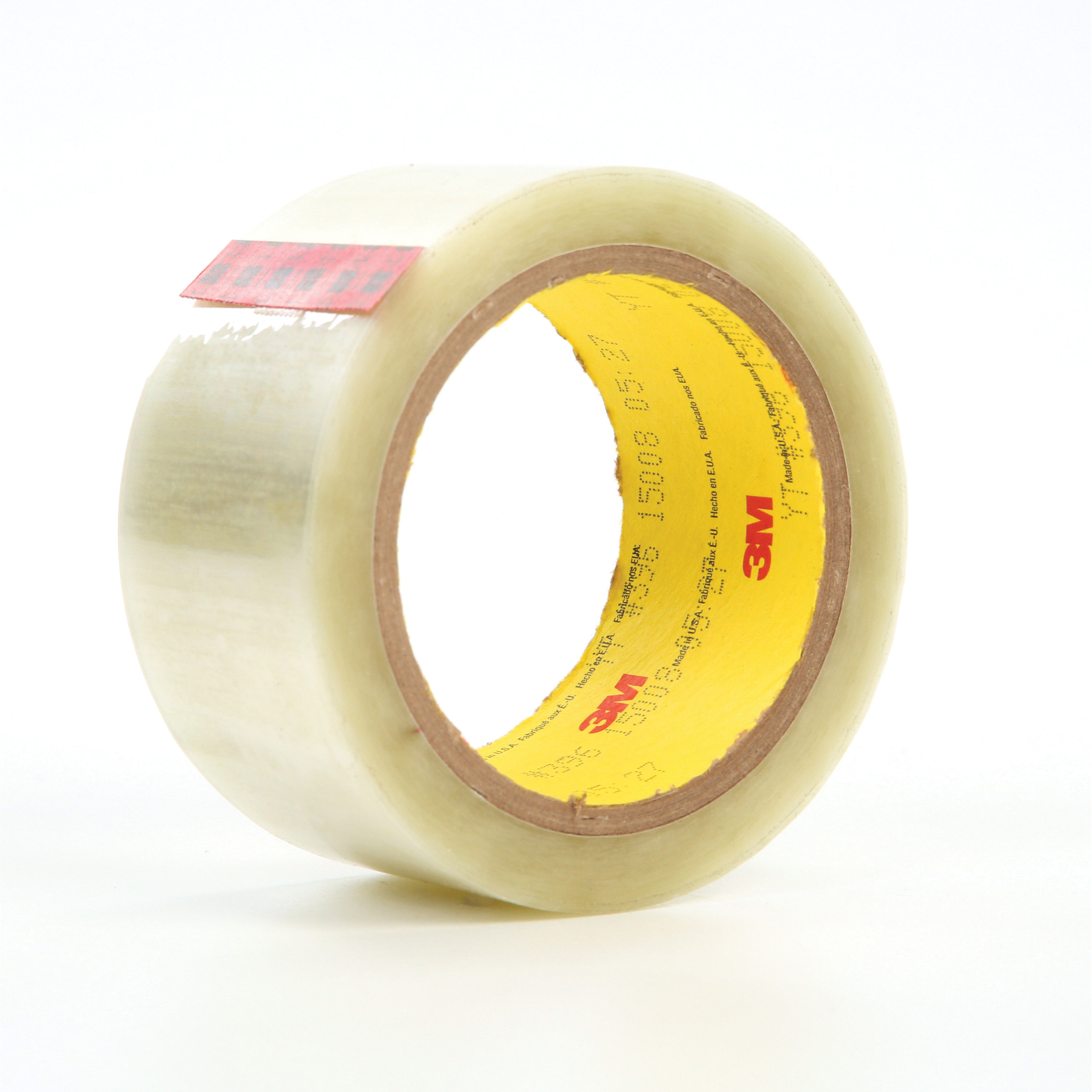 product 3M™ Polyester Film Tape 853, Transparent, 1 in x 72 yd, 2.2 mil, 36 Rolls/Case