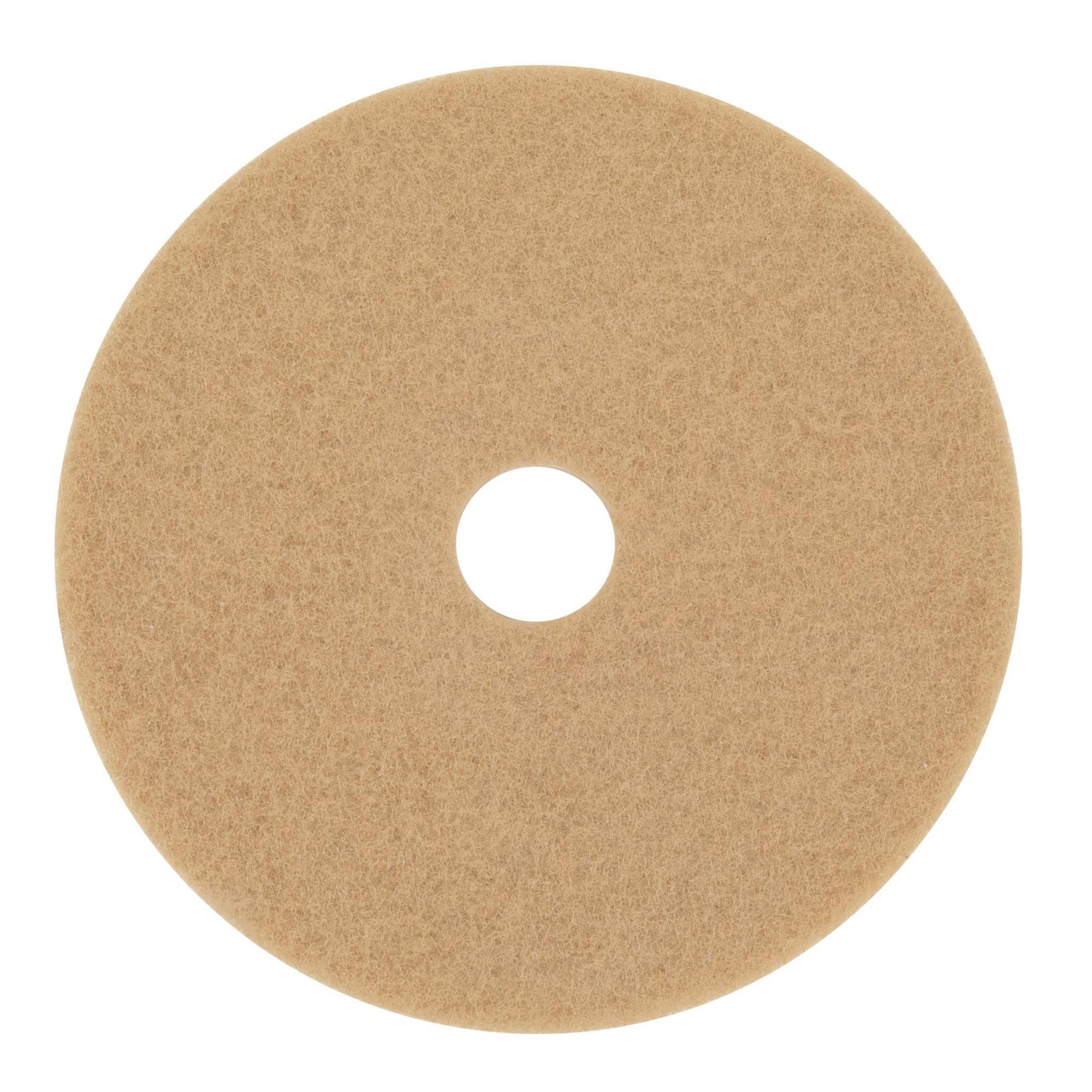 product 3M™ High Productivity Floor Pads 7300, Black, 432 mm, 17 in, 5 ea/Case