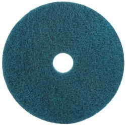 Scotch-Brite™ 13437547951 Diamond Round Floor Pad, 17 in, 175 to 3000 rpm Speed, Nylon/Polyester Fiber, Purple