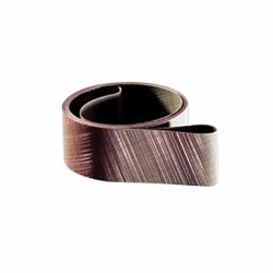 product Carborundum® 05539599679 Abrasive Belt, Sanding, Narrow, 3 in Belt WD X 132 in Belt LG, 36 Grit, Zirconia Alumina Abrasive, Y-Weight Polyester Cloth Backing