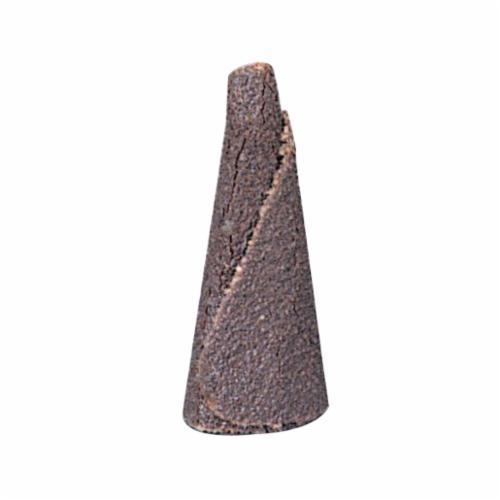 product PFERD 61936 Universal Line PS-FORTE Round Nose Plug, 2 in Max Diameter, A16 Grit, Coarse Grade, Aluminum Oxide Abrasive