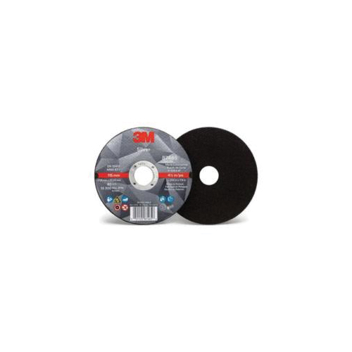 product 3M™ Cubitron™ 3 Cut and Grind Wheel, 89160, 36+, T27, 5 in x 1/8 in x 7/8 in (125 x 3.2 x 22.23 mm), ANSI, 10/Pack, 20 ea/Case