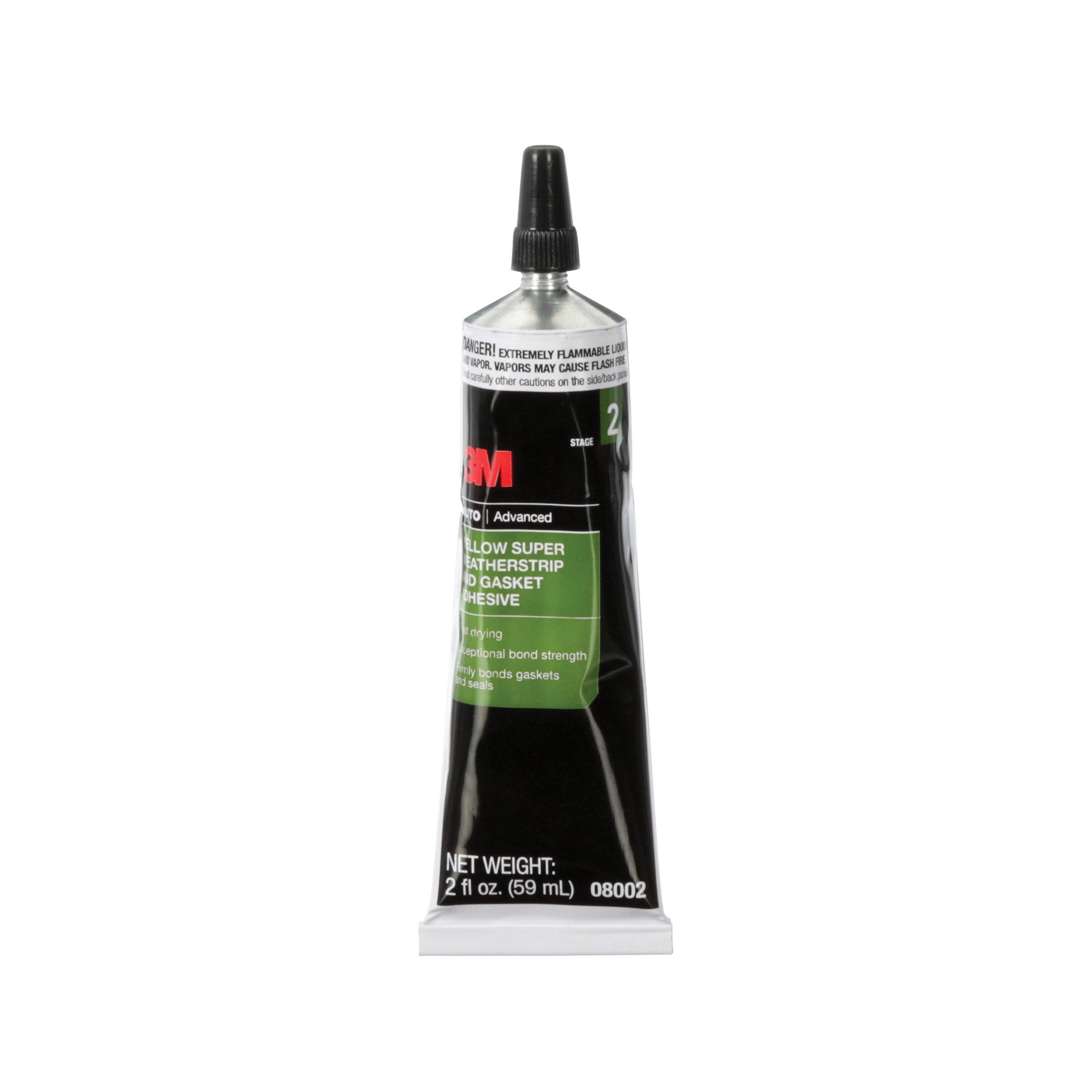 product 3M™ Neoprene High Performance Rubber and Gasket Adhesive 1300, Yellow, 5 Oz Tube, 36/Case