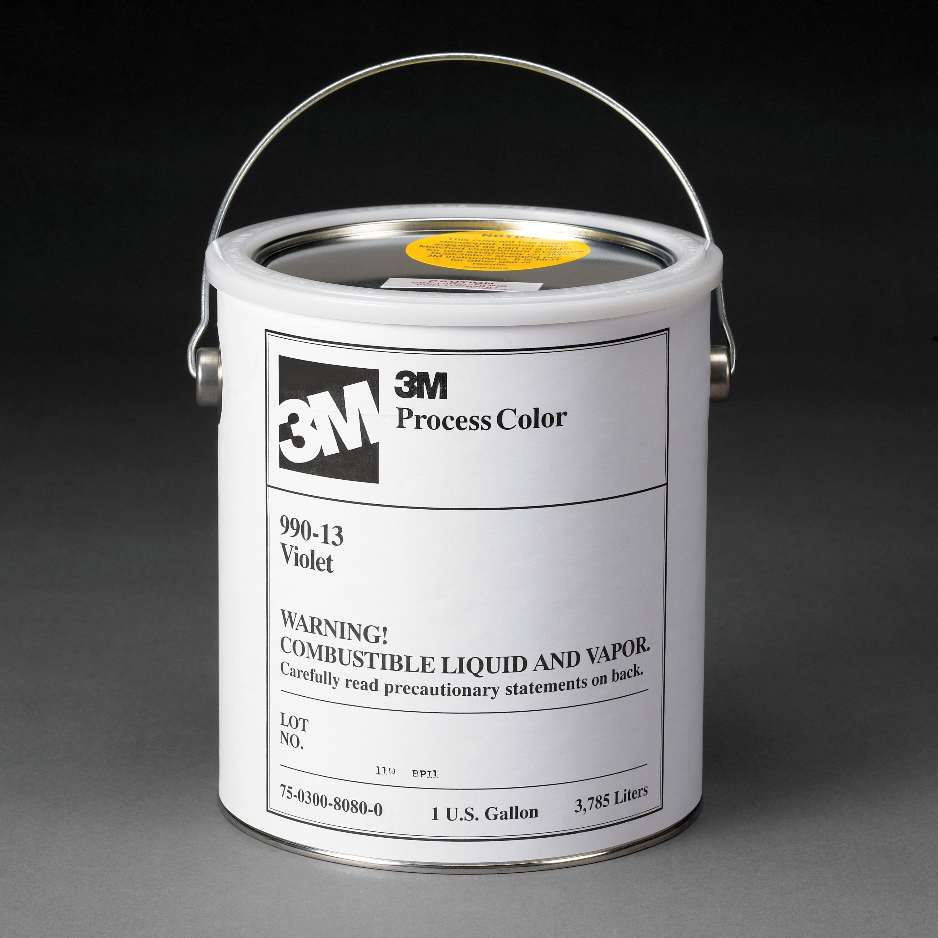 product 3M™ Process Color 884i, Yellow, 1 Gal, 1 Can/Case