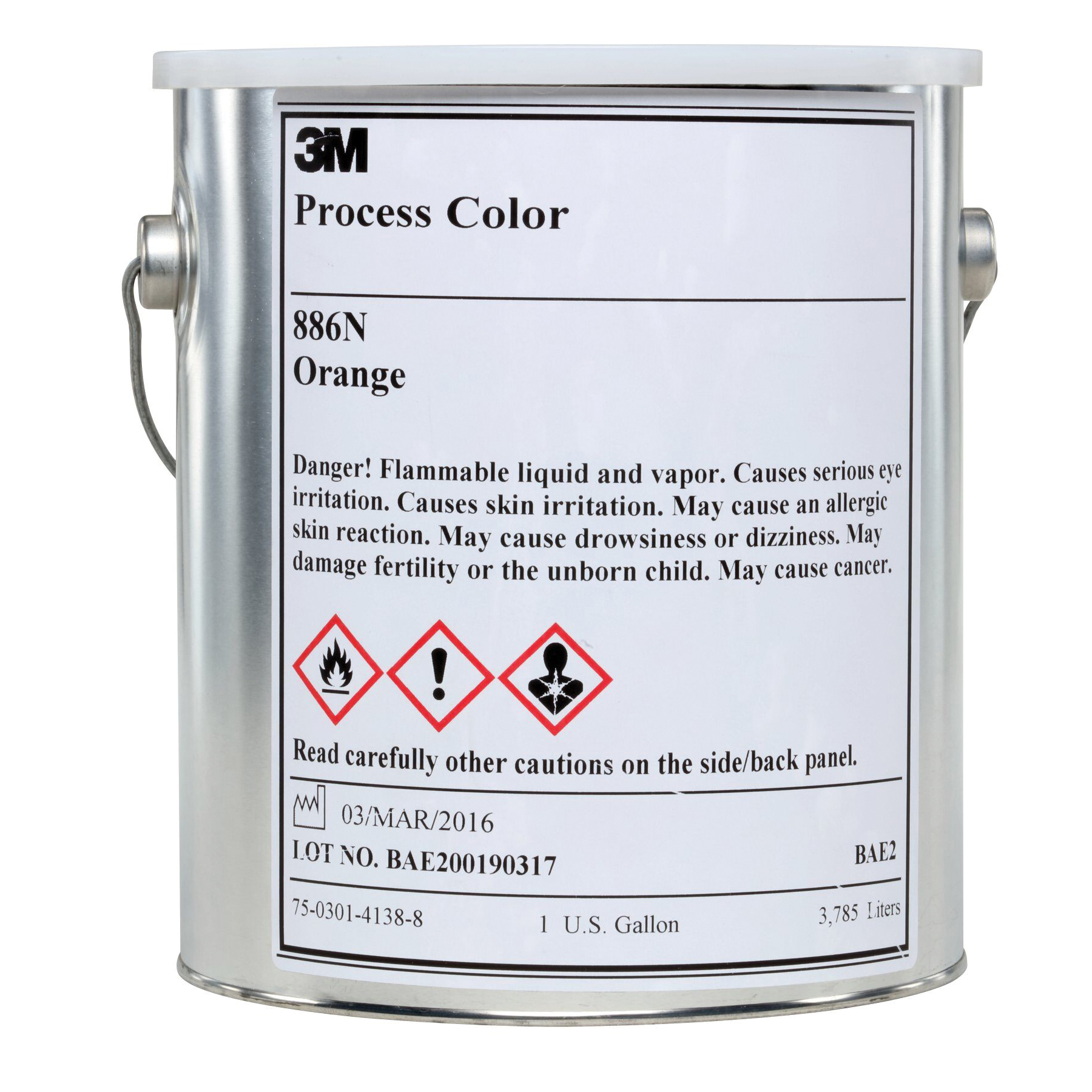 product 3M™ Process Color 990-13, Violet, 1 Gal, 1 Can/Case
