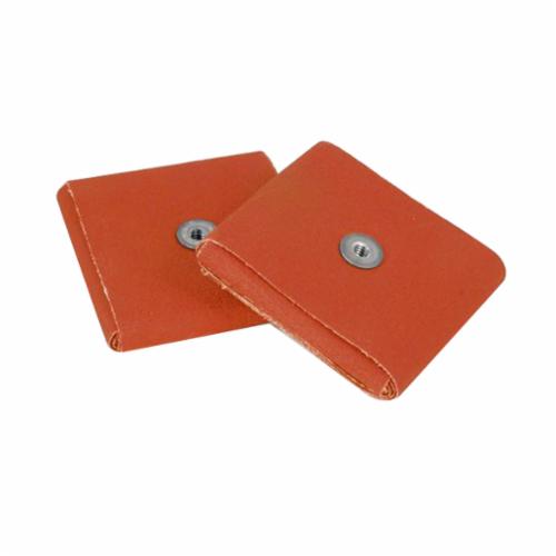 Merit&reg; 08834184142 Coated Cross Pad, 4 in L x 4 in W x 1 in THK, 1/4-20 Eyelet Thread, 60 Grit