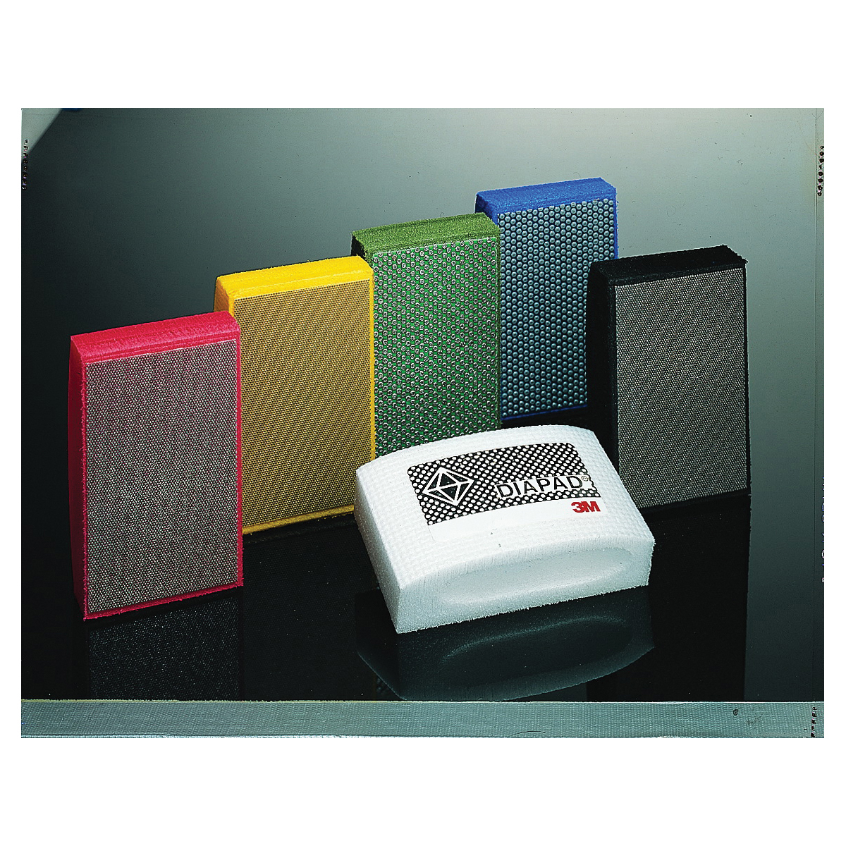 product 3M™ Flexible Diamond Hand Lap 6200J, 2-1/4 in x 3-3/4 in M40 Micron, 10 ea/Case