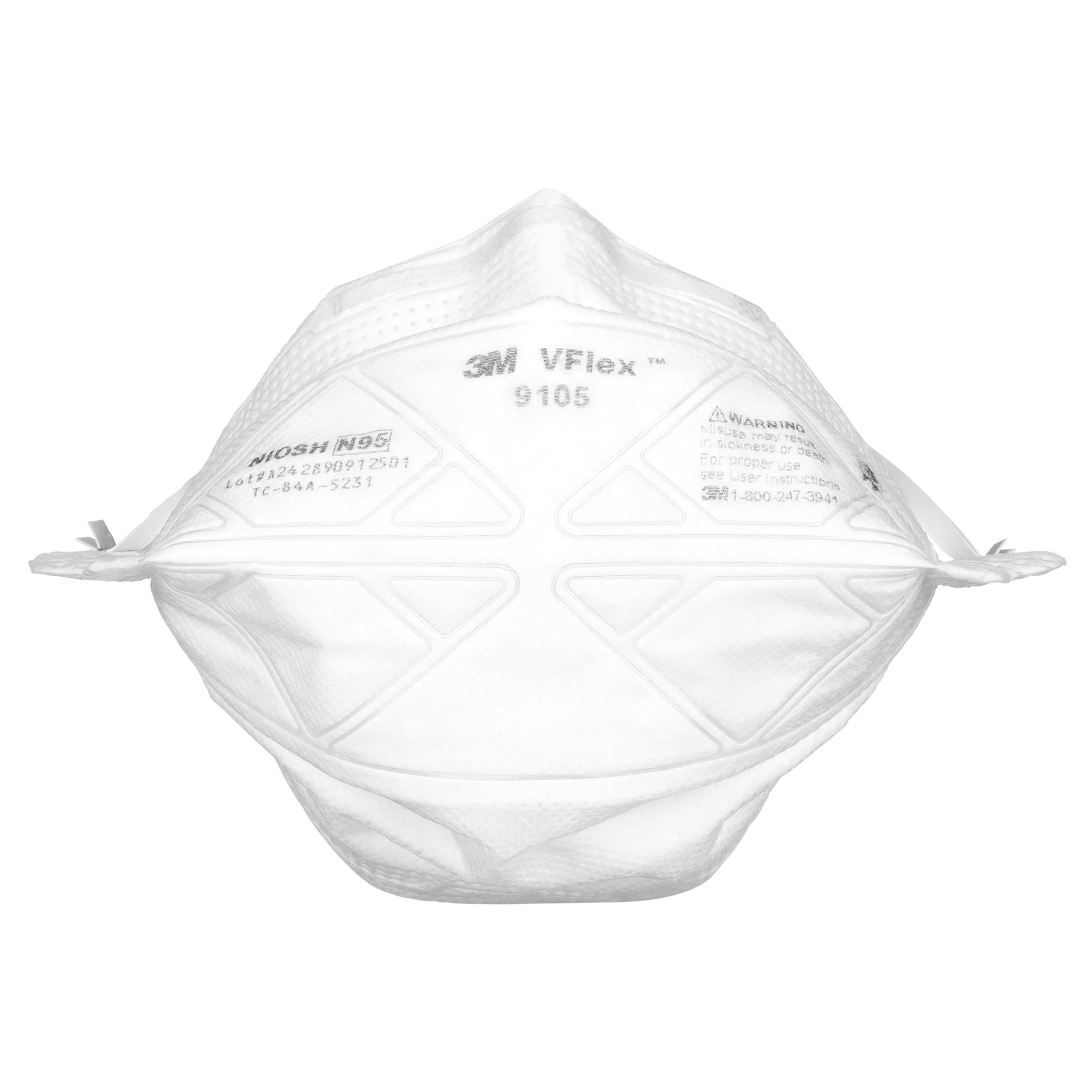 Cordova NX95 Latex Free Particulate Respirator, Resists: Airborne Particles