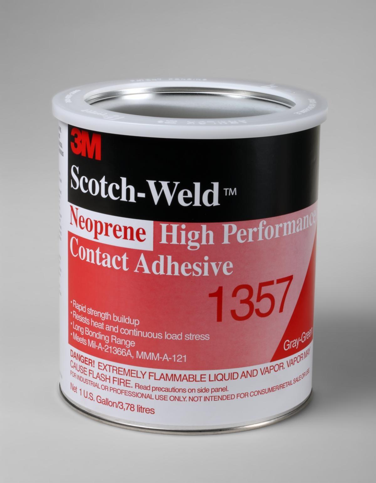 3M™ 051135-08008 Weatherstrip Adhesive, 5 oz Tube, Black