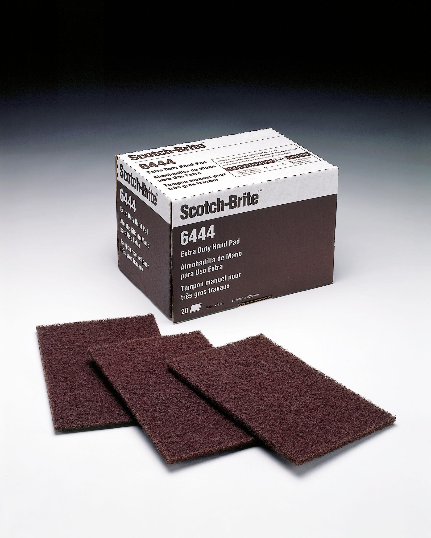 Standard Abrasives™ 051115-32529 827520 Industrial Grade Hand Pad, 9 in L, 6 in W W/Dia, Aluminum Oxide Abrasive