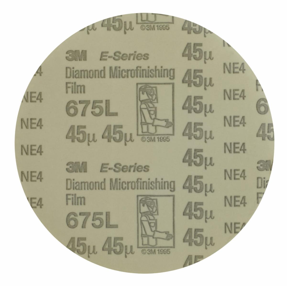 Hookit&trade; 7010509528 675L Disc, 5 in Dia 5 mil THK, Diamond Abrasive