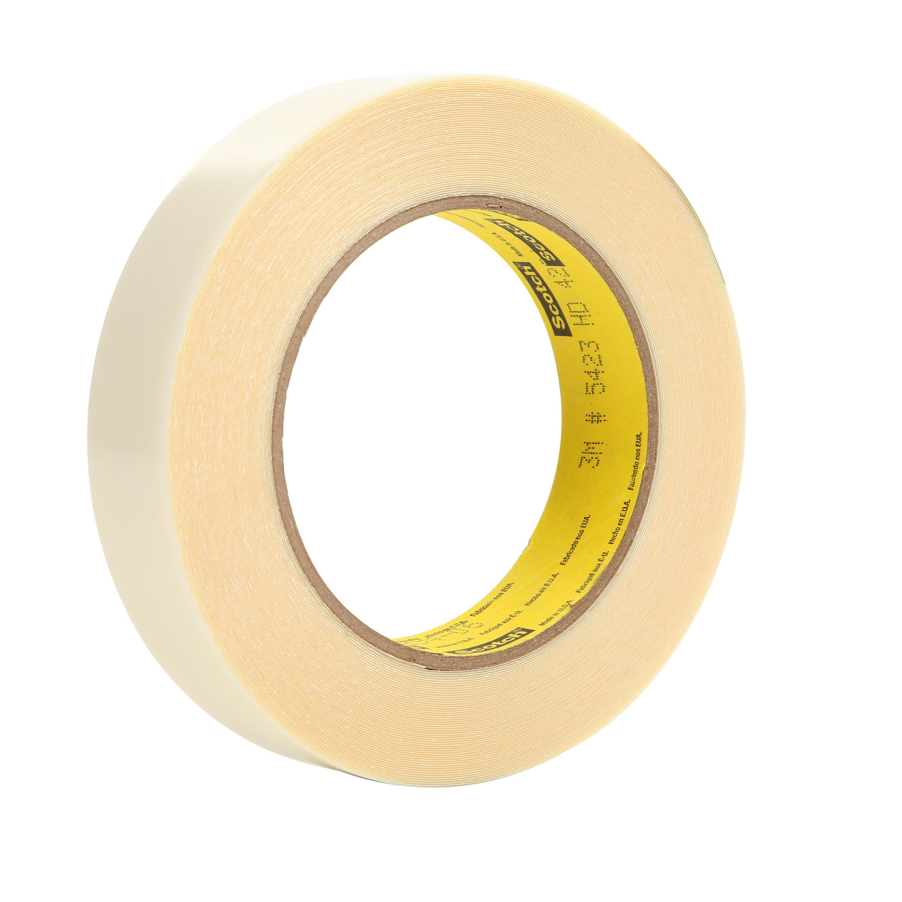 3M&trade; 7000050120 5490 Film Tape, 36 yd L 1 in W, 3.7 mil THK, Silicone Adhesive, Extruded PTFE Backing, Brown