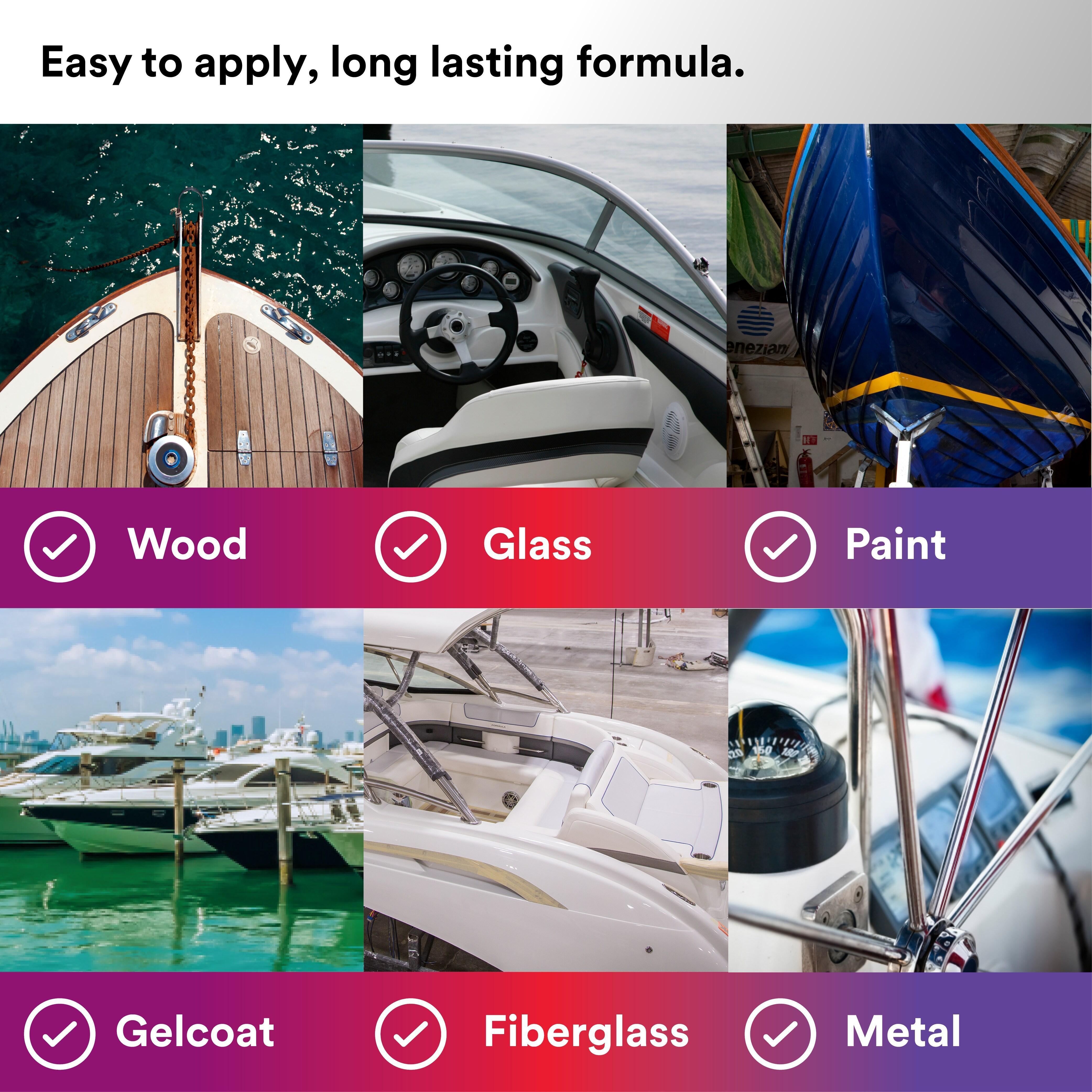 3M&trade; 7000000629 5200FC Fast Cure Marine Adhesive Sealant, 1 gal Cartridge, White