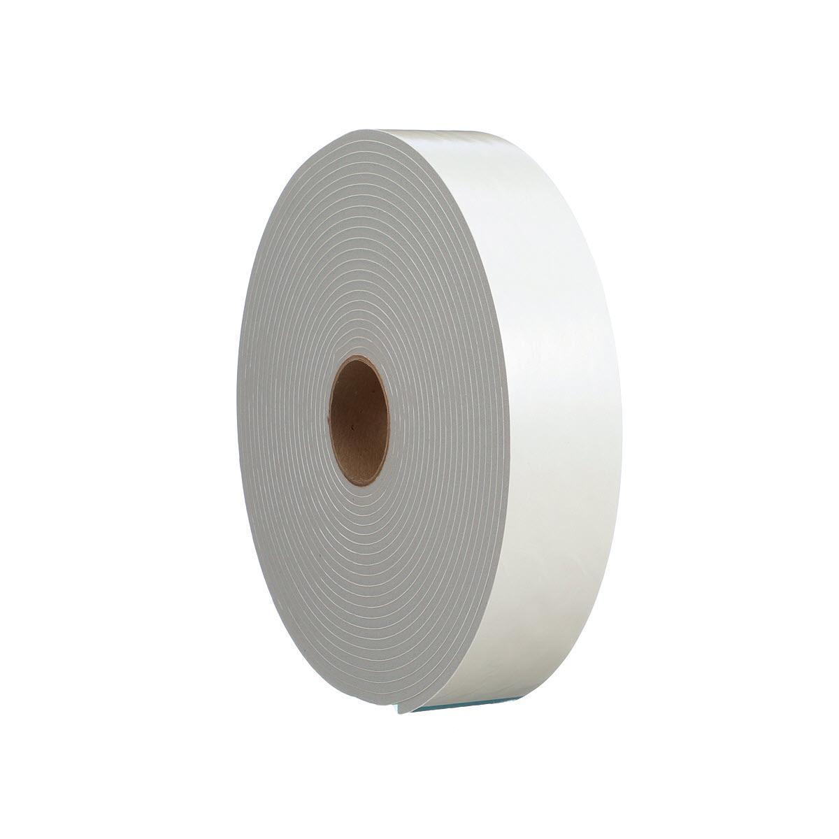 3M&trade; 7000049276 9738 Double Coated Tape, 60.15 yd L 0.95 in W, 4.3 mil THK, Acrylic Adhesive, Tissue Backing, Transparent