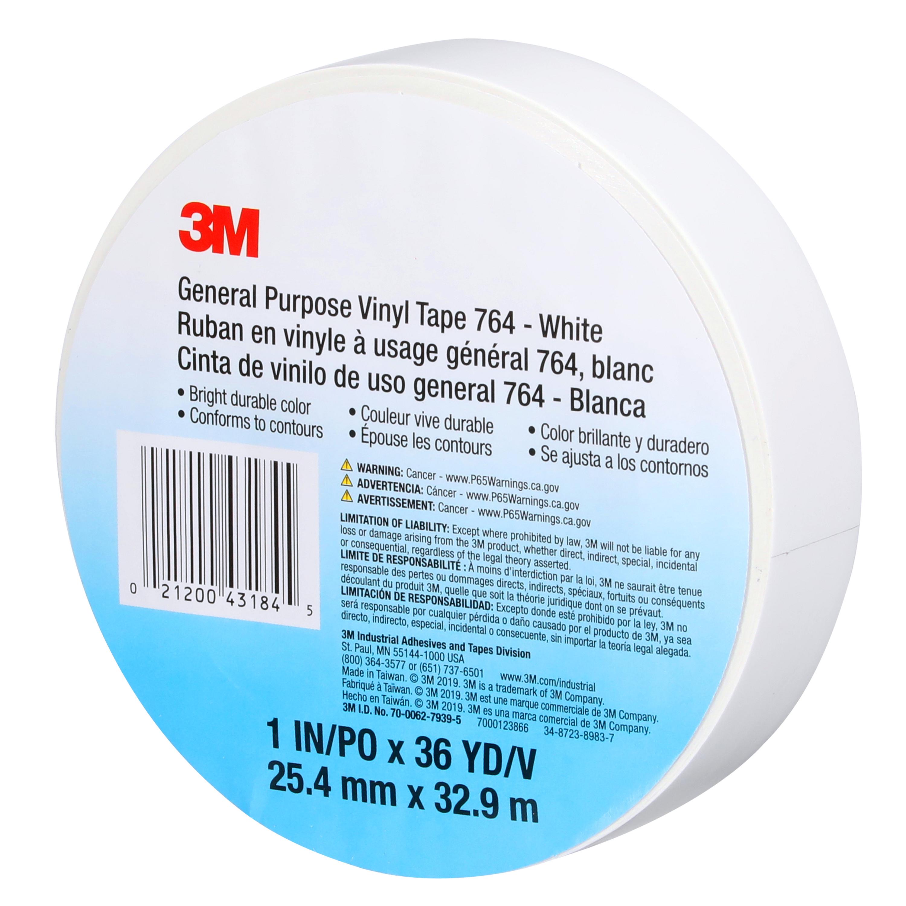 3M&trade; 7000123866 MMM 764-1 WHT