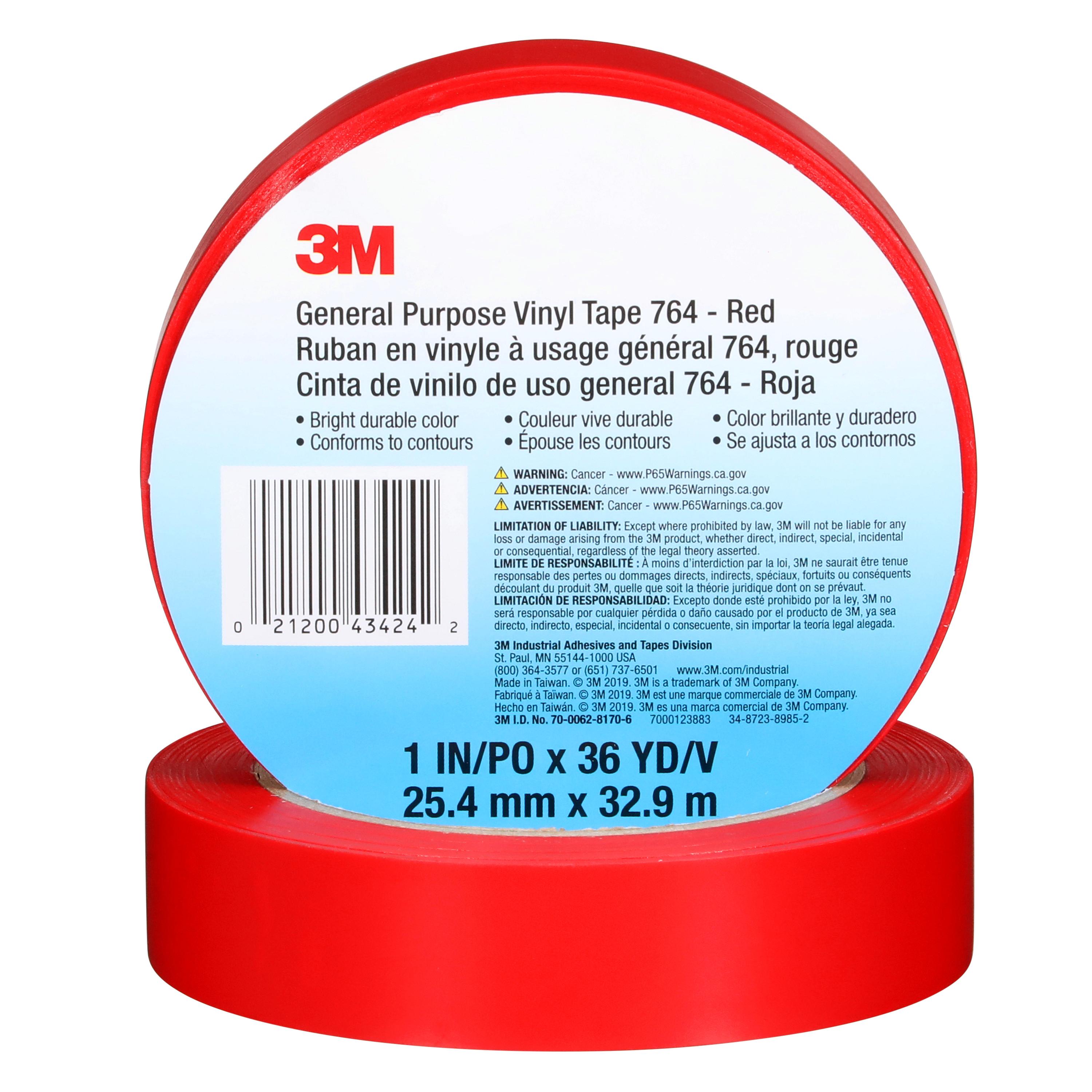 3M&trade; 7000123883 MMM 764-1 RED