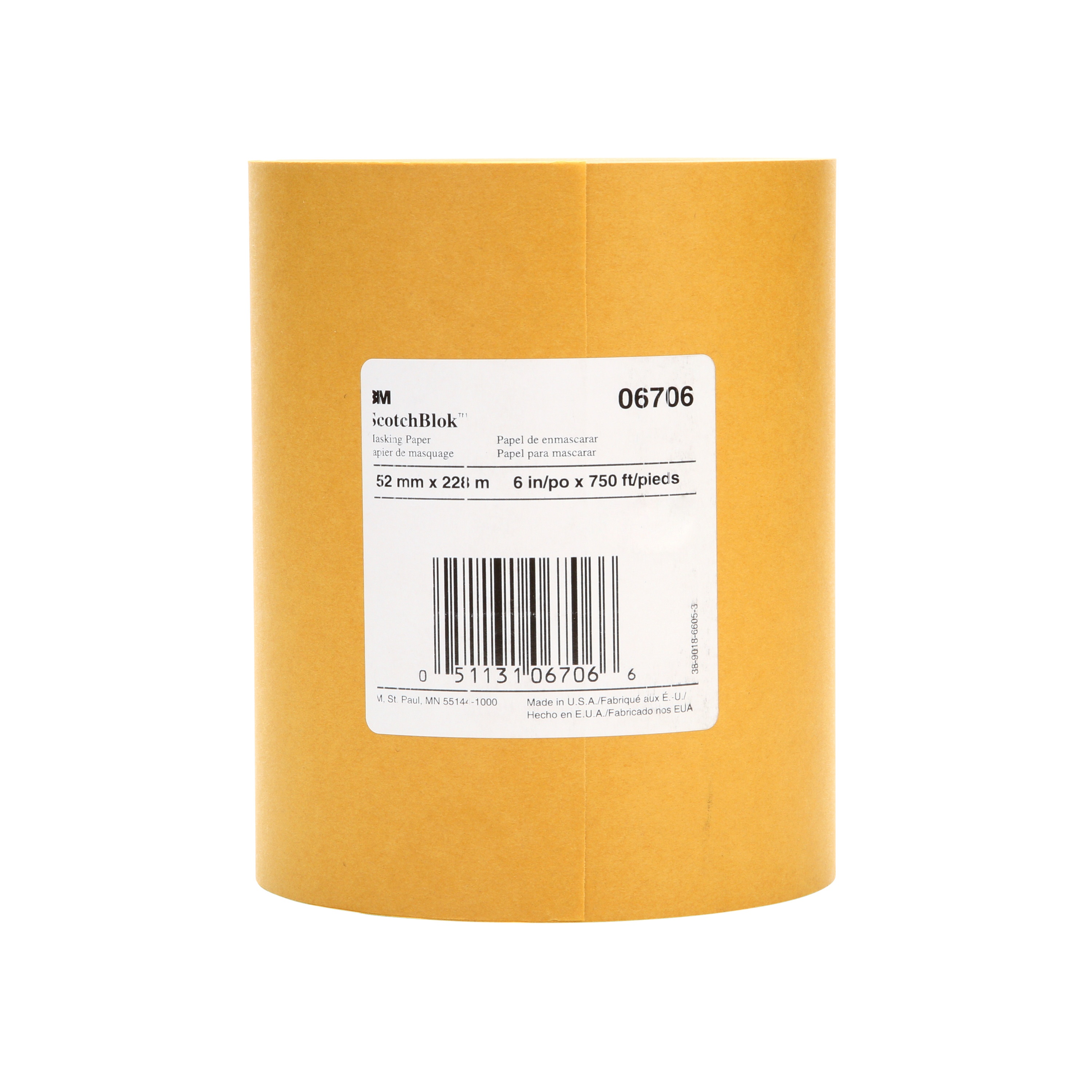 3M&trade; 7000000528 Sheeting, 300 ft L 28 in W, Non-woven Fabric