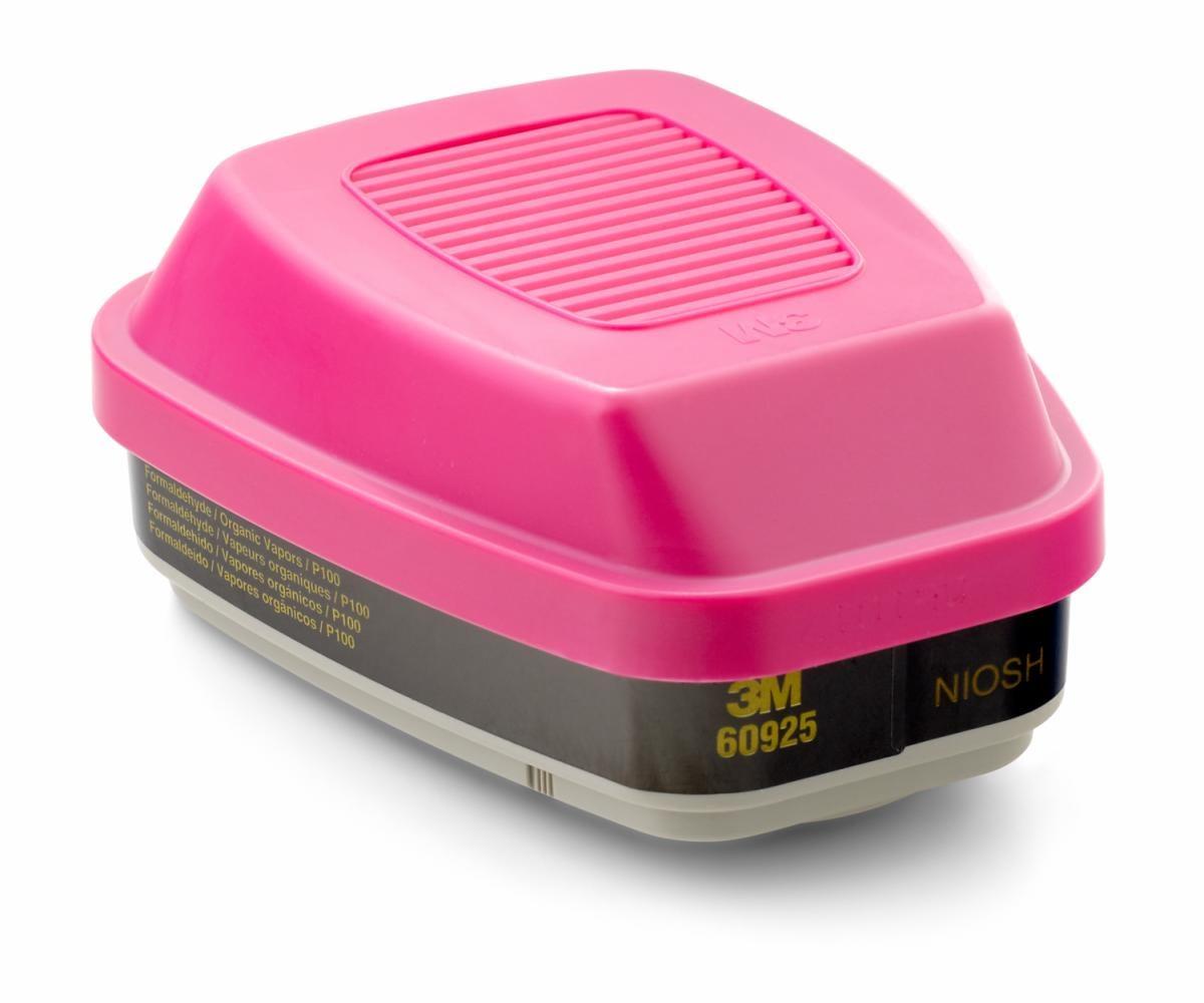 3M&trade; 2091 Particulate Filter, For Use With 3M&trade; 5000 Series Respirators, 6000 Series Cartridges with 502 Adapter and 6000/7000/FF-400 Series Facepieces with Bayonet Filter Holders, P100 Filter Class, 99.97 % Filter Efficiency, Bayonet Connection, Magenta