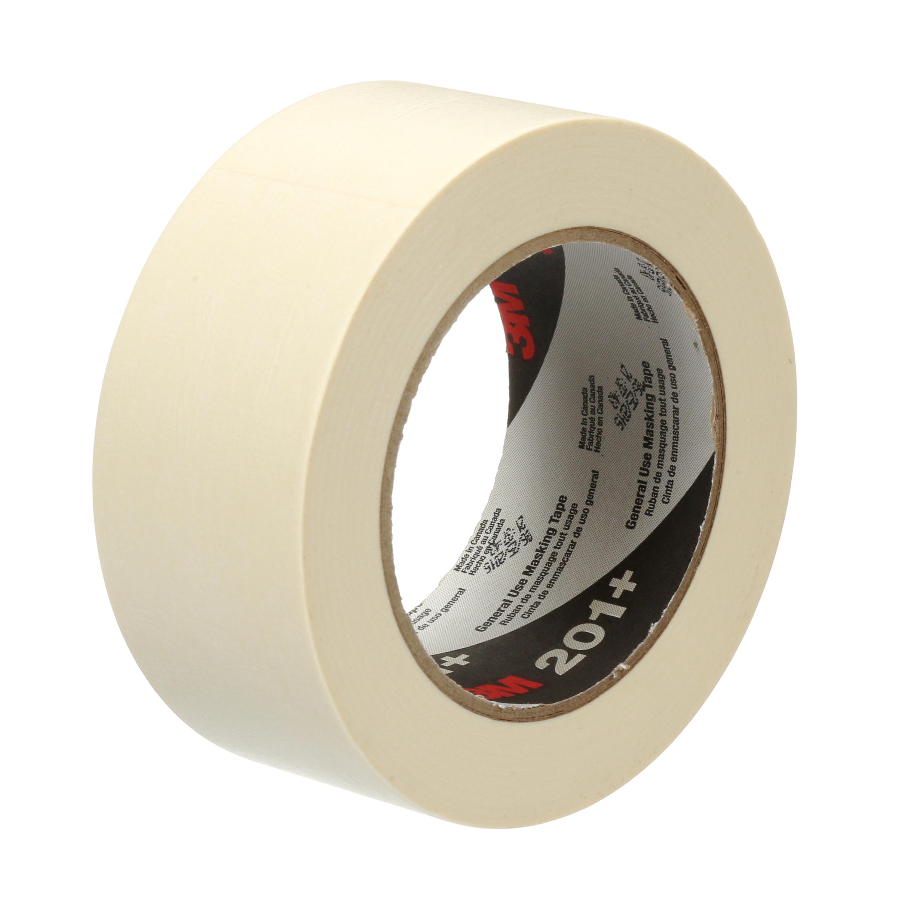 3M™ 051115-64715 Masking Tape, 72 yd L x 1 in W, 3.2 mil THK, Silicon Adhesive, Polyester Backing