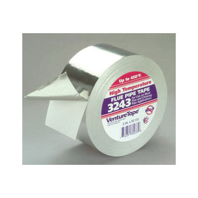 product 3M™ Venture Tape™ UL181A-P Aluminum Foil Tape 1581A, Silver, 72 mm x 55 m, 2 mil, 16 Rolls/Case