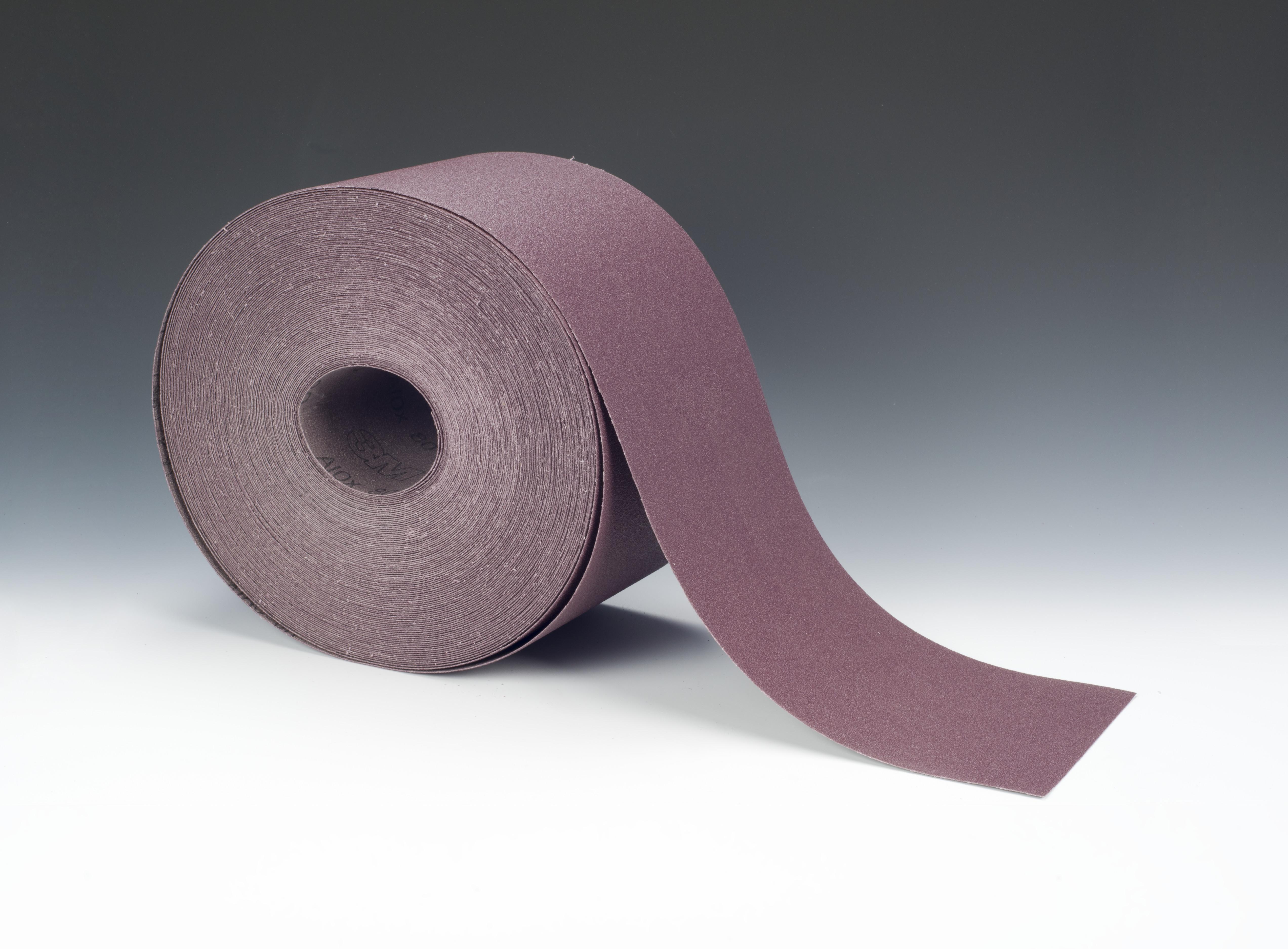 Weiler&reg; 65232 Performance Line Industrial Grade Coated Abrasive Shop Roll, 50 yd L x 2 in W, 80 Grit, Medium Grade, Aluminum Oxide Abrasive, Cotton Backing
