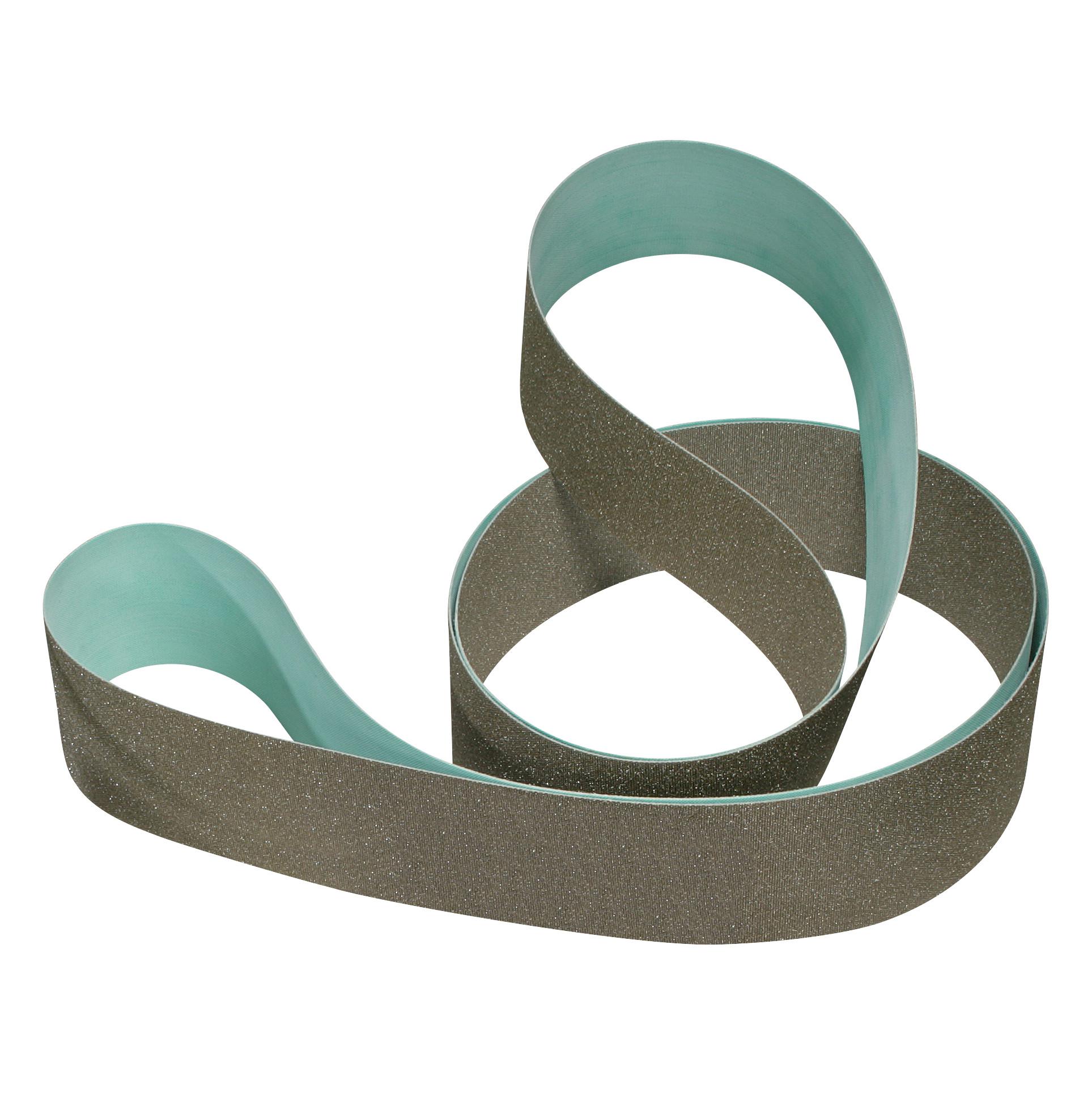 product 3M™ Diamond Polishing Cloth Belt 652WY, 8000 Mesh, 3 in x 25-7/32 in, 1 ea/Case