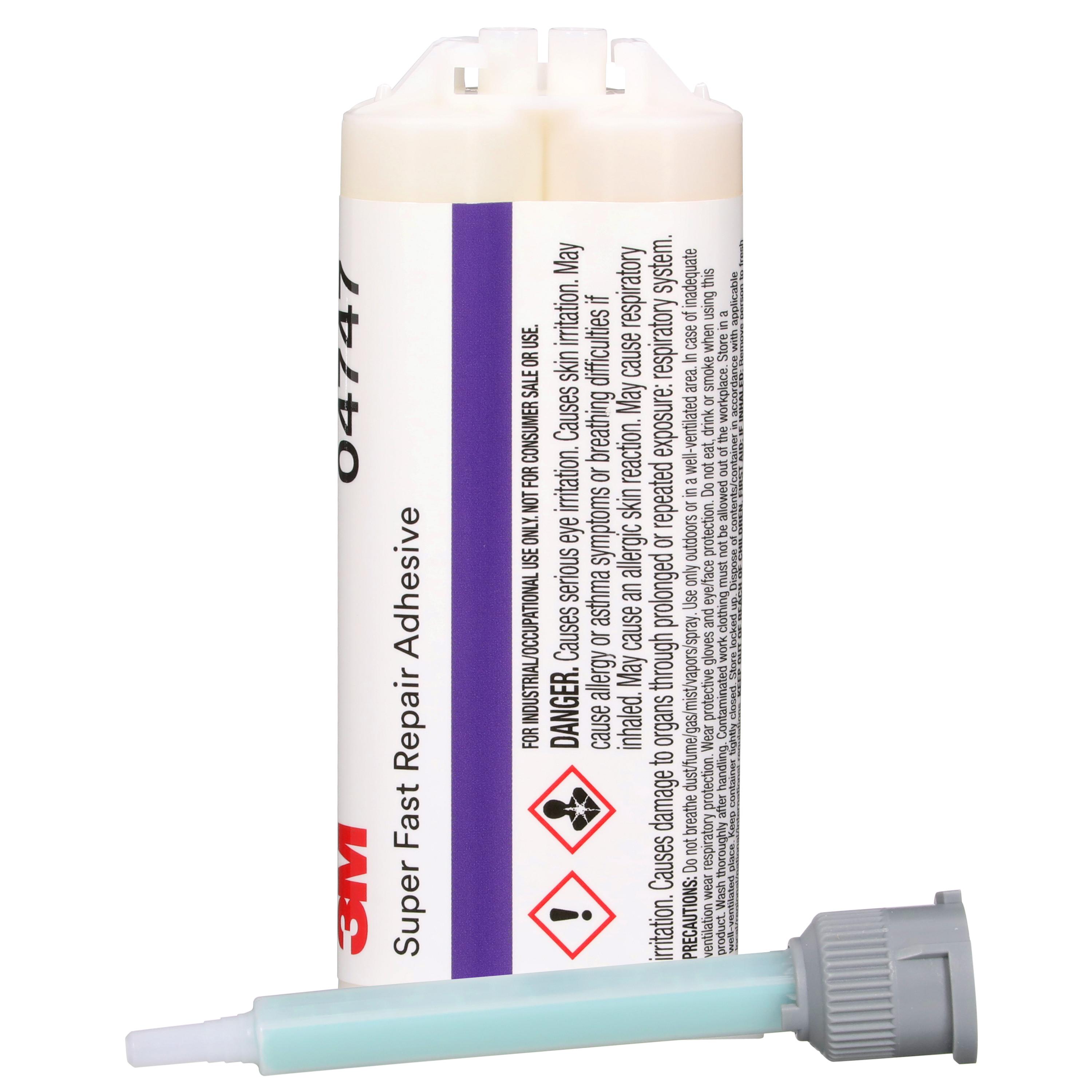 Scotch-Weld™ 048011-62631 Super Fast Instant Adhesive, 20 gal Bottle, Clear, 24 hr at 72 deg F Curing