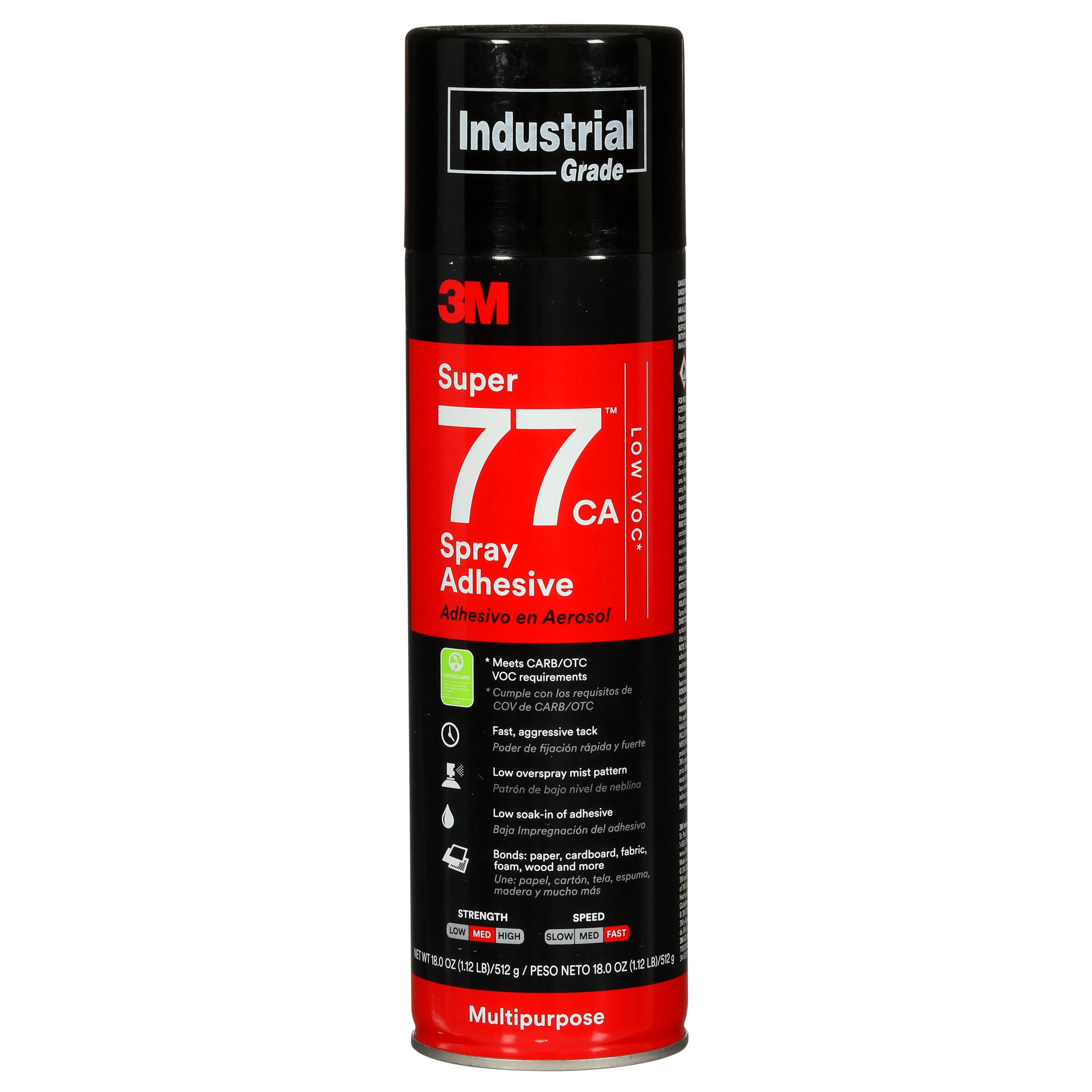 3M™ 021200-41593 High Strength Polystyrene Insulation Spray Adhesive, 24 fl-oz Aerosol Can, Clear, 230 deg F