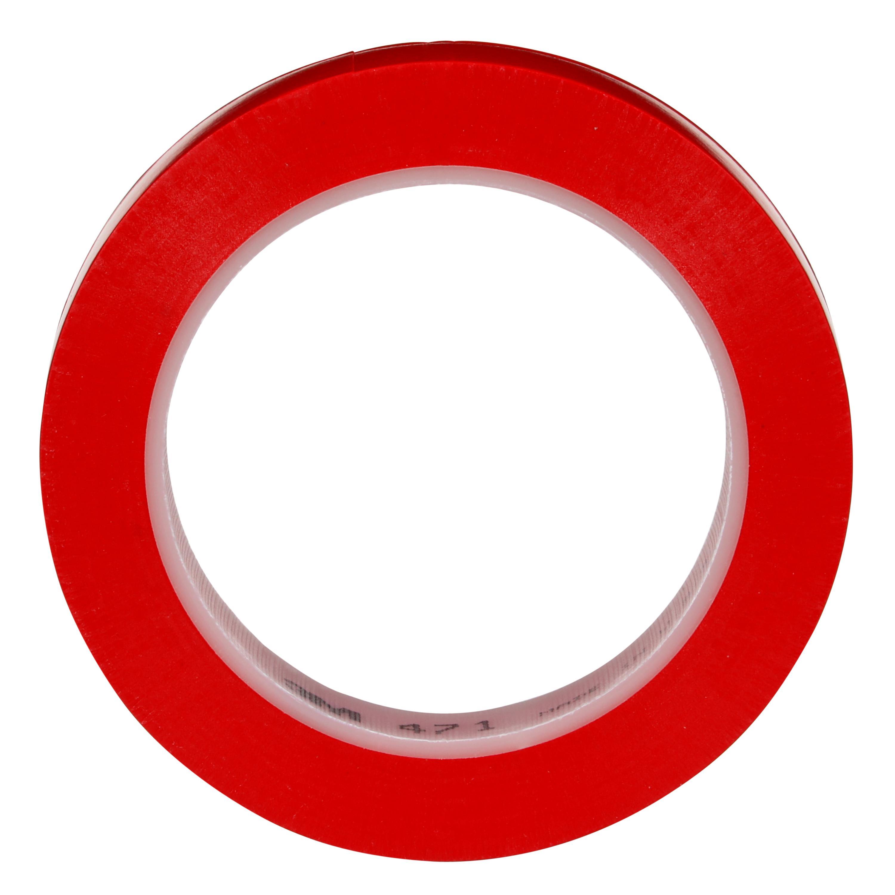 3M&trade; 7000047452 MMM 471-3/4 RED