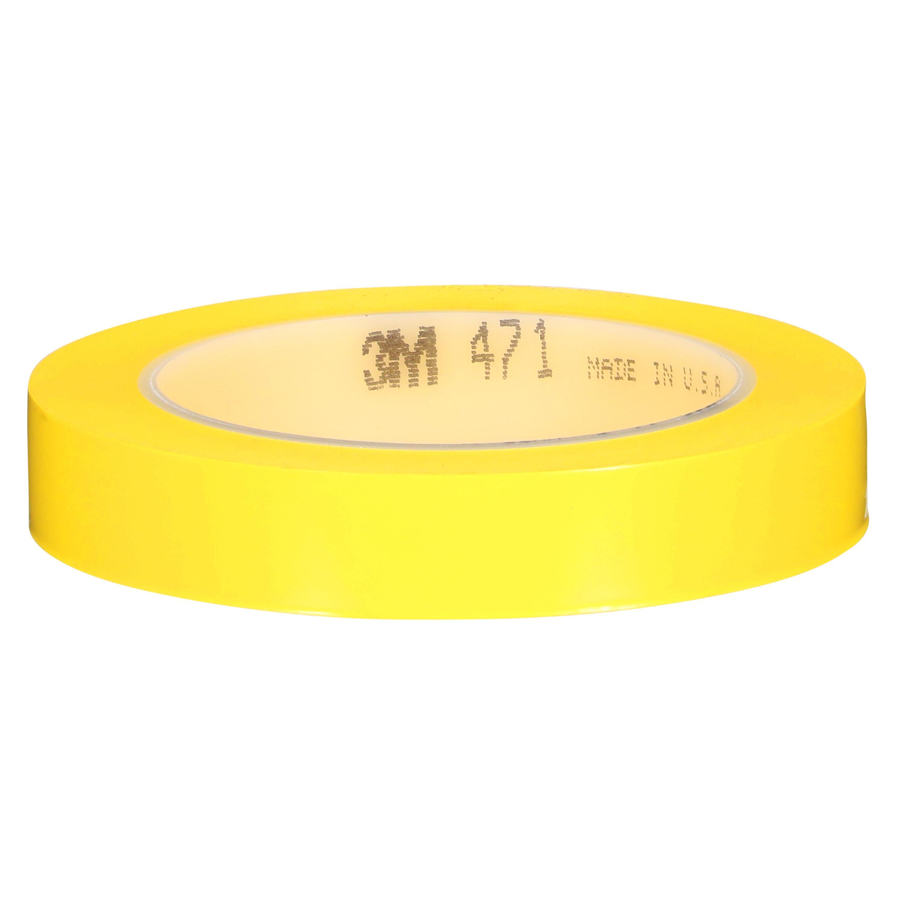 3M&trade; 7000047467 MMM 471-3/4 YELLOW