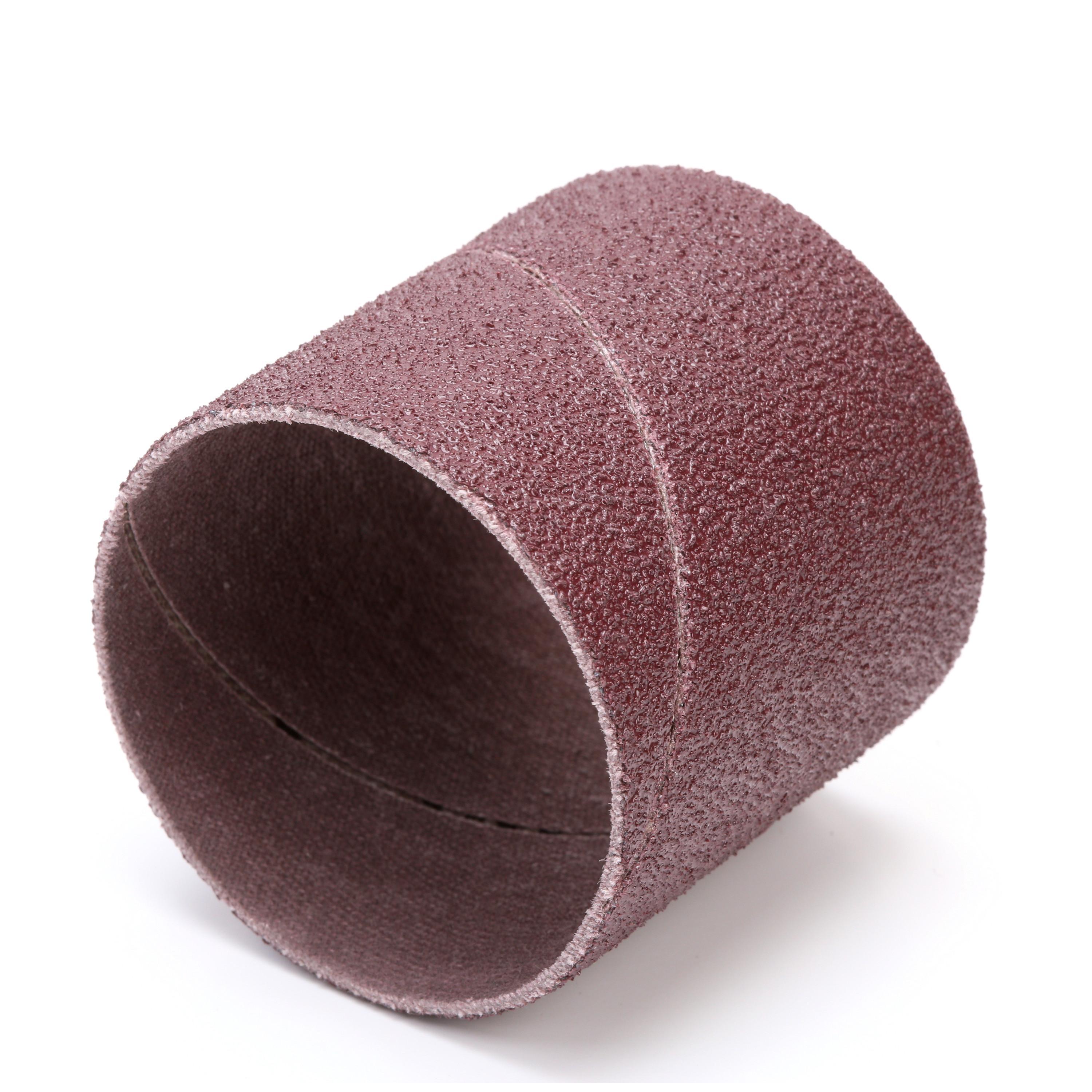 PFERD 42216115 Tapered Coated Spiral Band, 1-1/2 to 7/8 in Dia x 2-3/8 in L, 150 Grit, Fine Grade, Aluminum Oxide Abrasive