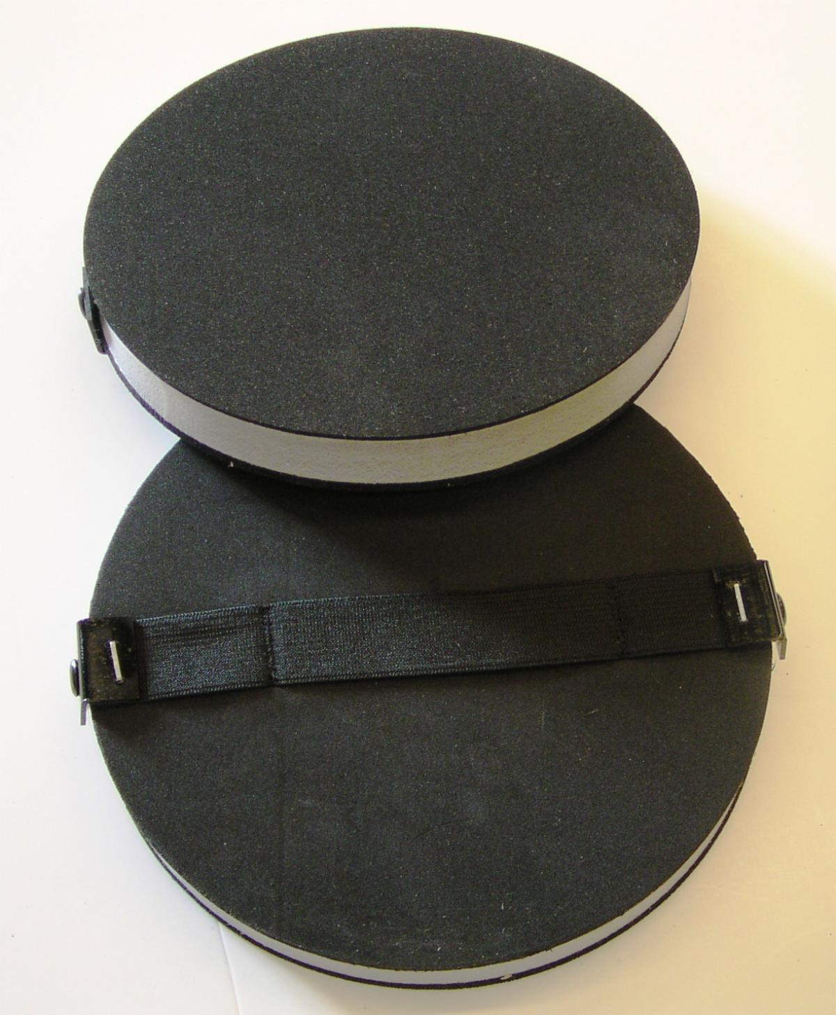 3M&trade; 7100005496 Regular Soft Density Disc Hand Pad, 8 in Dia Pad, Mechanical Attachment