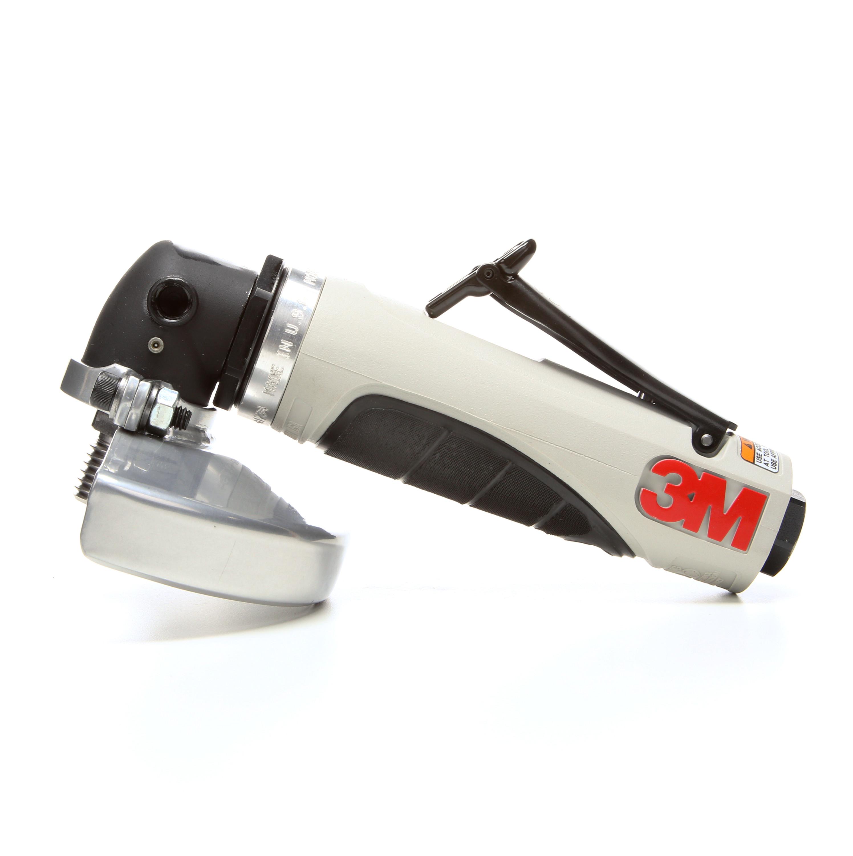 Dynabrade® 52633 Heavy Duty Depressed Center Wheel Grinder, 5 in Dia Wheel, 5/8-11 Male Arbor/Shank, 1.3 hp