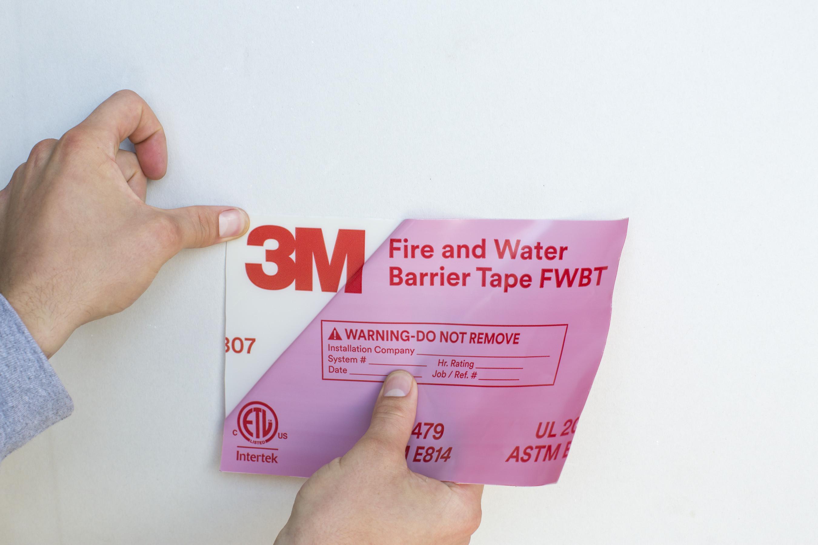 3M&trade; 7100166471 FWBT3 Fire and Water Barrier Tape