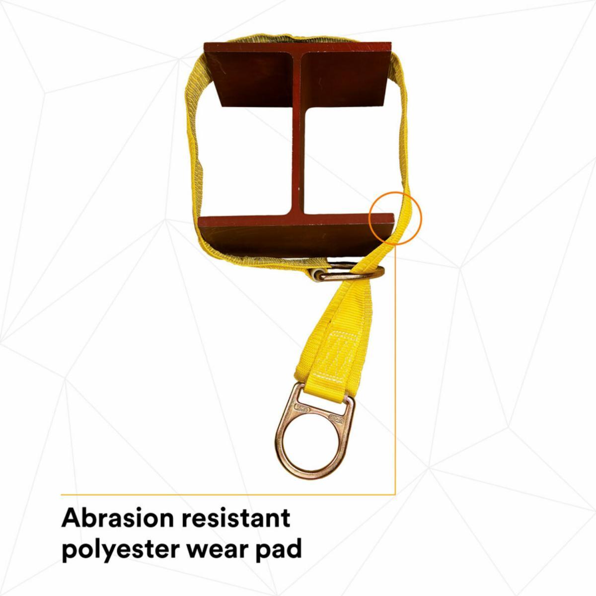 3M&trade; DBI-SALA&reg; 7100231997 Adapter Anchor, 4 ft, Polyester, Yellow