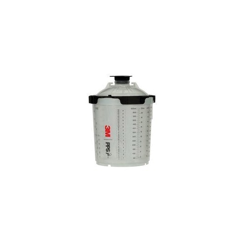 3M&trade; 7100283749 PPS&trade; Micron Spray Cup System Kit, 3 fl-oz Container