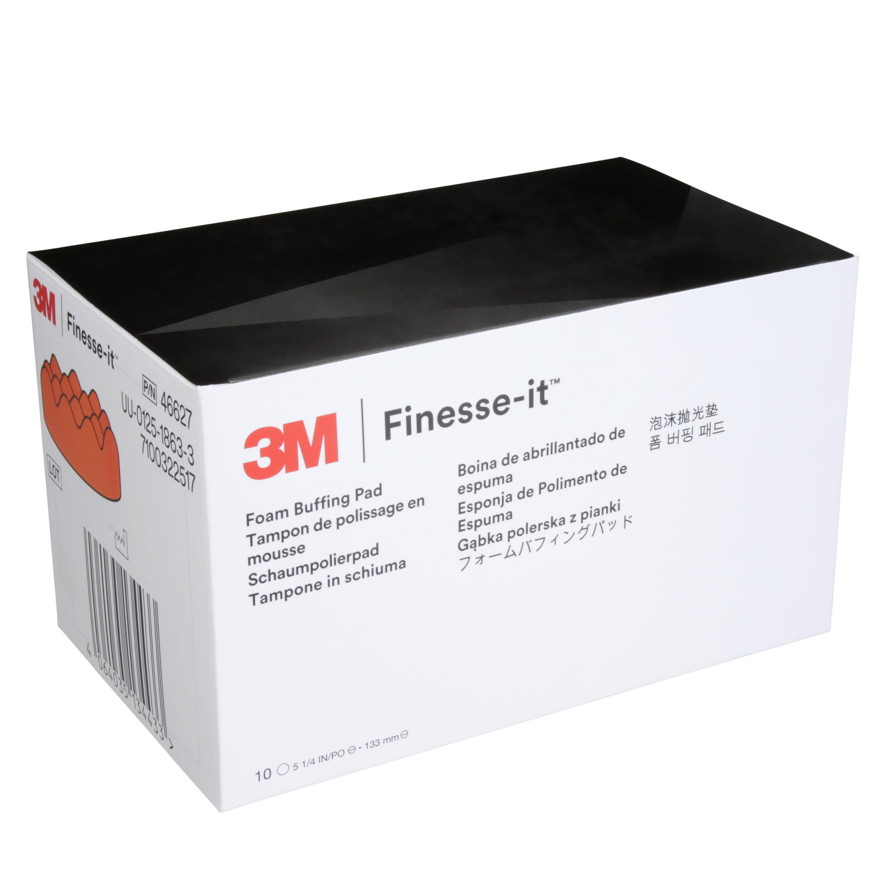 3M&trade; 7100321960 Finesse-it&trade; Pad, 3.75 in Dia Overall, Hook and Loop Attachment, Foam Pad
