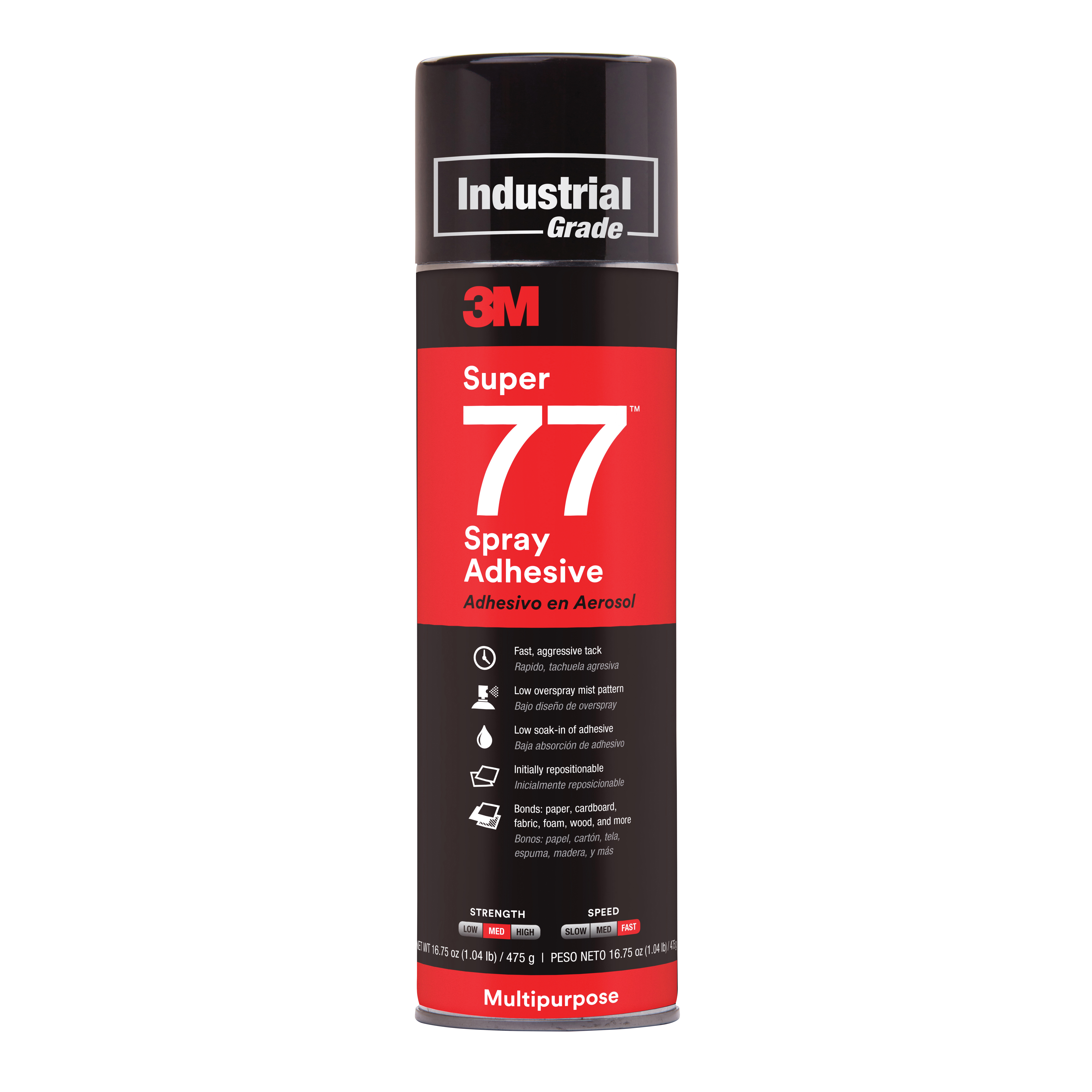 product Wise Supply WS-ABSA12 Poly-Hese™ Spray Adhesive, Perfectly suited for bonding polyethylene to itself and to other surfaces