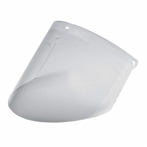 3M™ AoSafety® 078371-82582 Wide Faceshield Visor, Clear, Polycarbonate, 9 in H x 18-1/4 in W x 0.04 in THK Visor, For Use With AOTuffmaster® Headgears, Specifications Met: ANSI Z87.1-2003