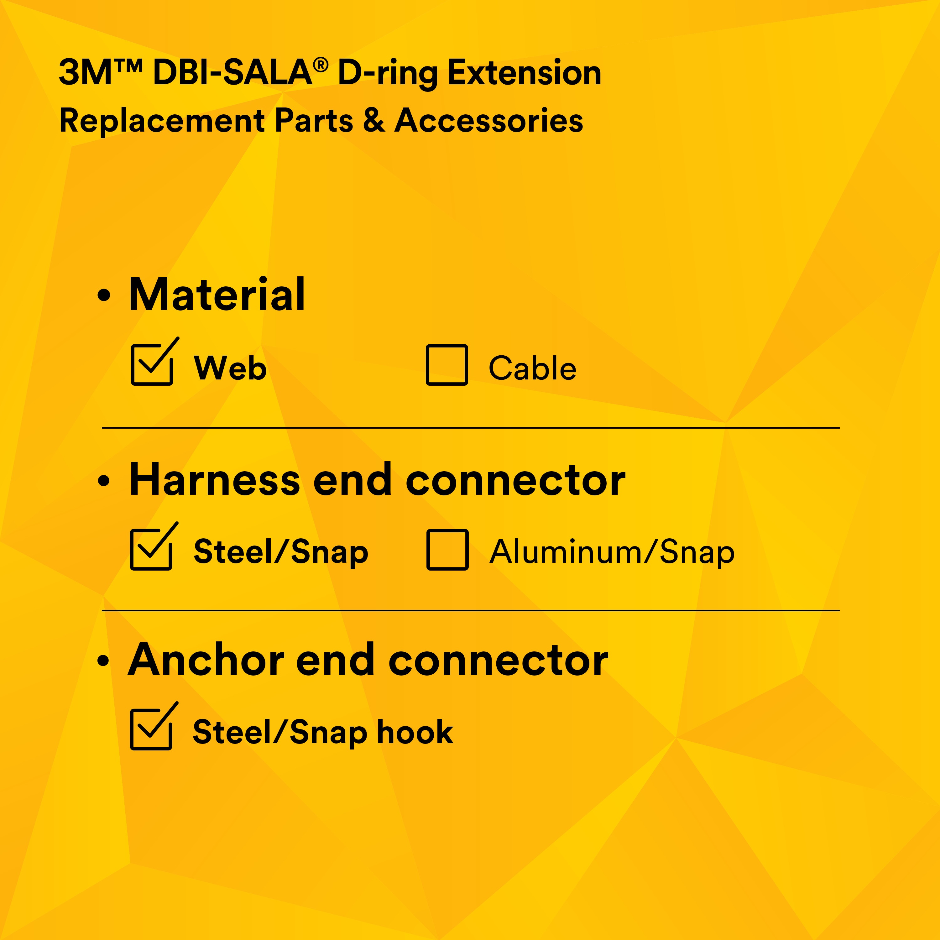 3M&trade; DBI-SALA&reg; 7012601516 MSS 1231117