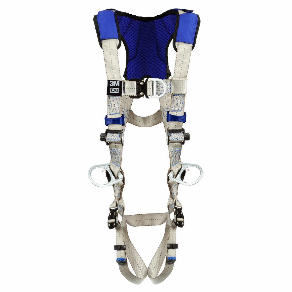 3M&trade; DBI-SALA&reg; 7012817501 ExoFit&trade; Positioning Safety Harness, M, Quick-Connect Buckle Leg Strap Buckle, Steel Hardware