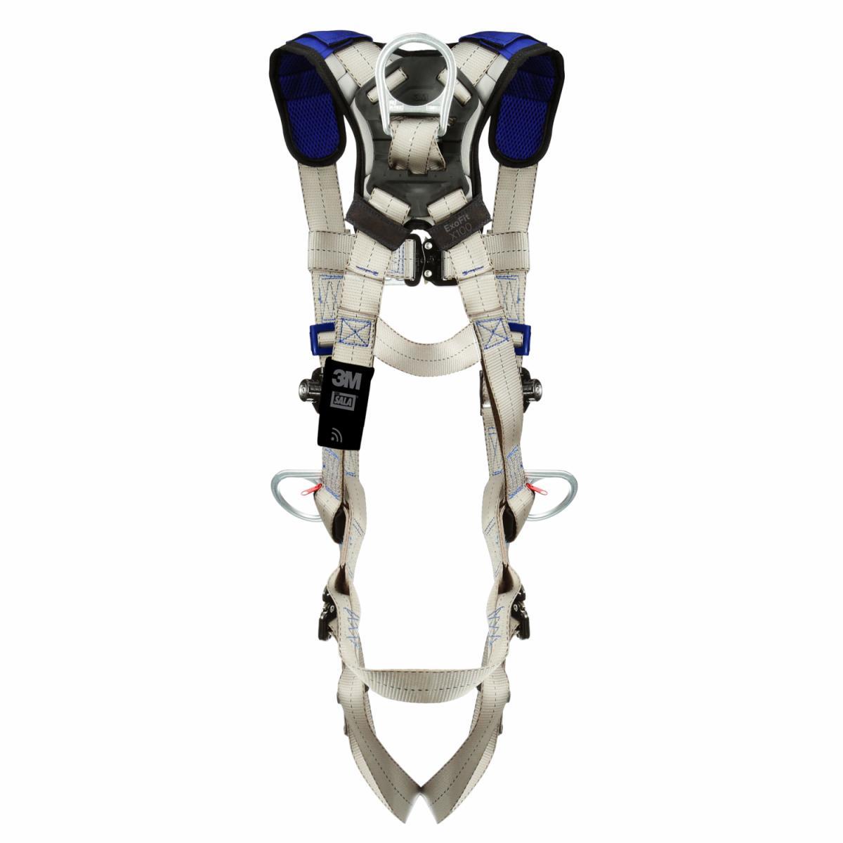 3M&trade; DBI-SALA&reg; 7012817501 ExoFit&trade; Positioning Safety Harness, M, Quick-Connect Buckle Leg Strap Buckle, Steel Hardware