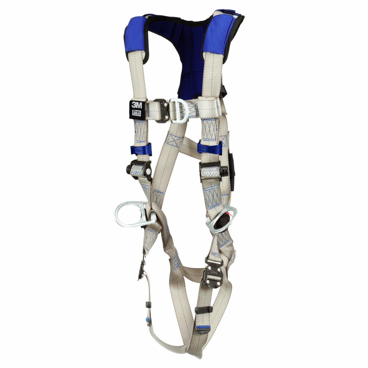 3M&trade; DBI-SALA&reg; 7012817501 ExoFit&trade; Positioning Safety Harness, M, Quick-Connect Buckle Leg Strap Buckle, Steel Hardware