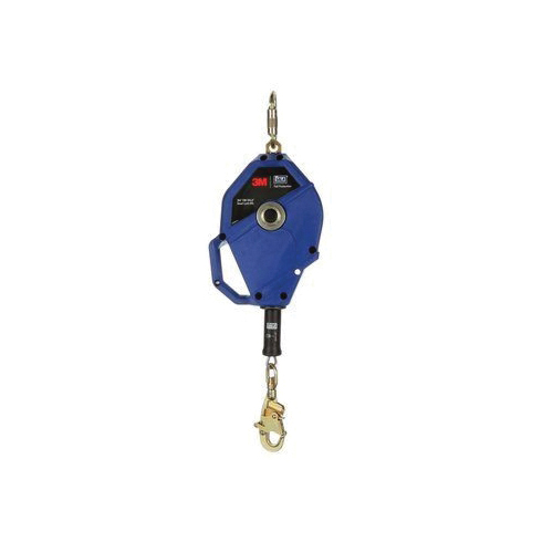 3M DBI-SALA Fall Protection Nano-Lok™ 3101491 Quick-Connect Self-Retracting Lifeline With Self-Locking Snap Hook, 420 lb Load, 6 ft L, ANSI A10.32, ANSI Z359.14, OSHA 1910.66, OSHA 1926.502