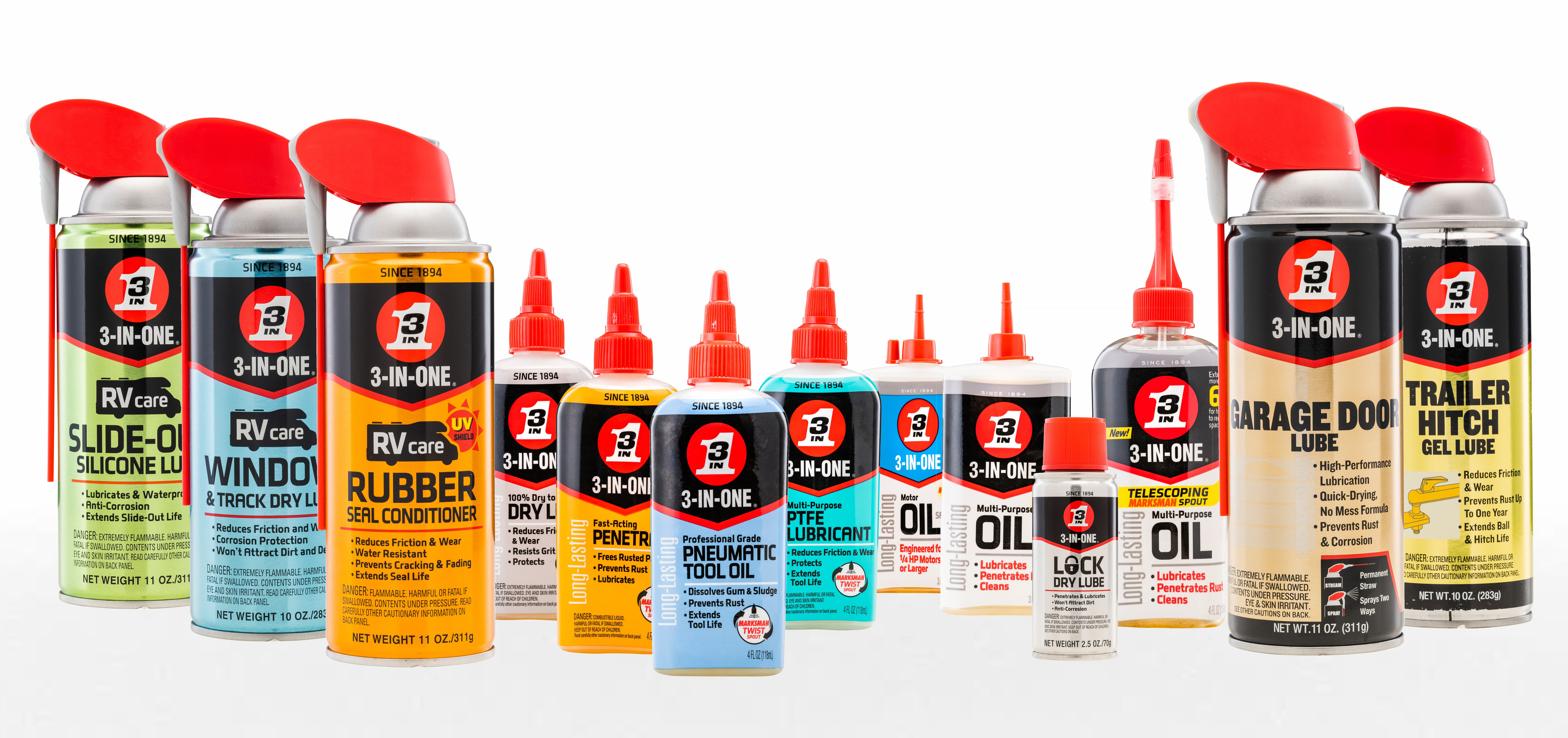 3-IN-ONE&reg; 10045 Motor Oil, 3 oz Container Bottle Container, Faint Citronella Odor/Scent, Liquid Form, Clear Amber