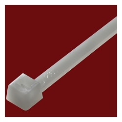 ACT AL-08-40-9-C Intermediate Cable Tie, 8.87 in L x 0.14 in W x 0.04 in THK, Nylon, Natural