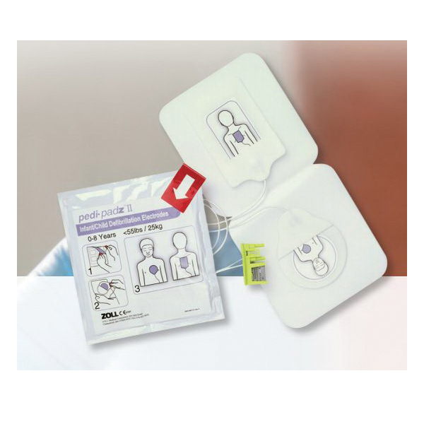 AED&reg; AED Plus&reg; 8900-0810-01 Pediatric Electrode, 31-1/2 in L Cable, For Use With 21700010101011010, 21800010101011010 and 21900010101011010 Defibrillator