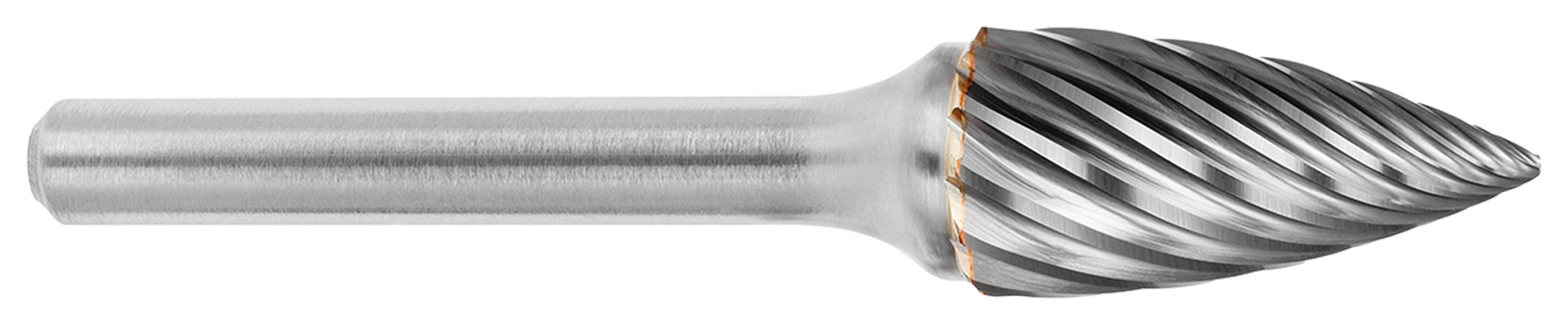 ATA SGSPRO 19166 SD Series Imperial Carbide Burr, Ball Head, 3/8 in Dia Head, 5/16 in L of Cut, 2-1/16 in OAL, INOX Cut